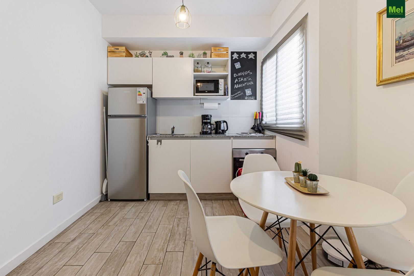 Departamento 2 ambientes con 1 baño