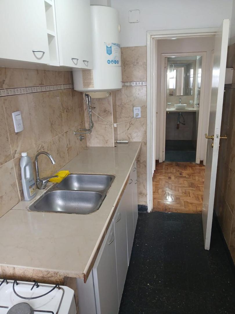 Departamento 2 ambientes con 1 baño