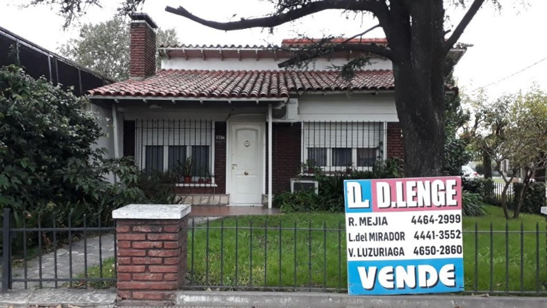 CHALET SOBRE LOTE DE 340 MTS2