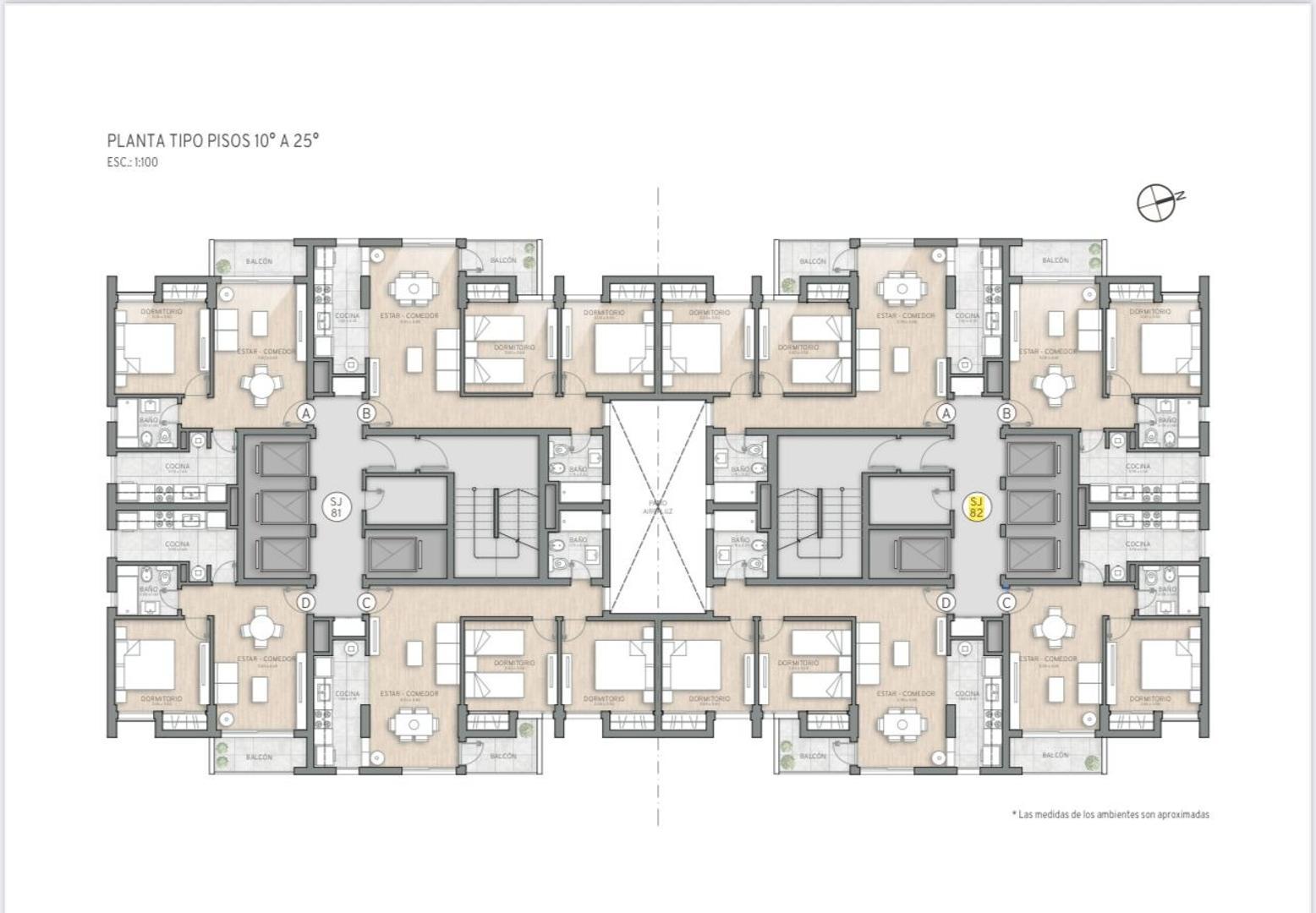 Departamento en Venta de 3 ambientes