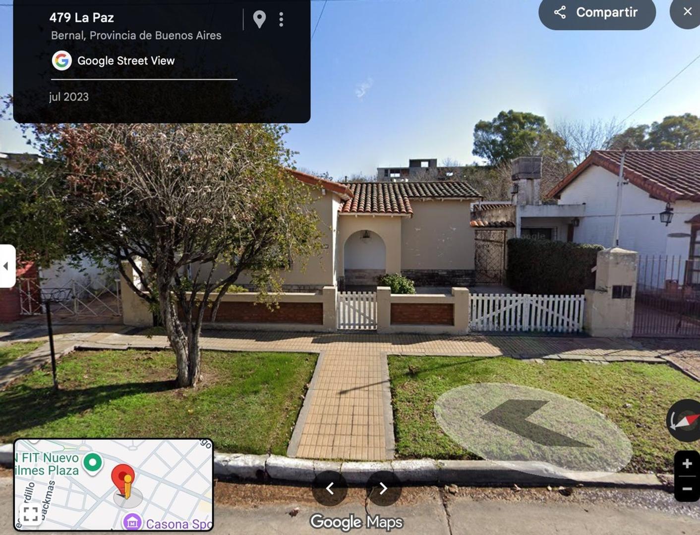 Venta Casa 2 amb. c/patio y cochera