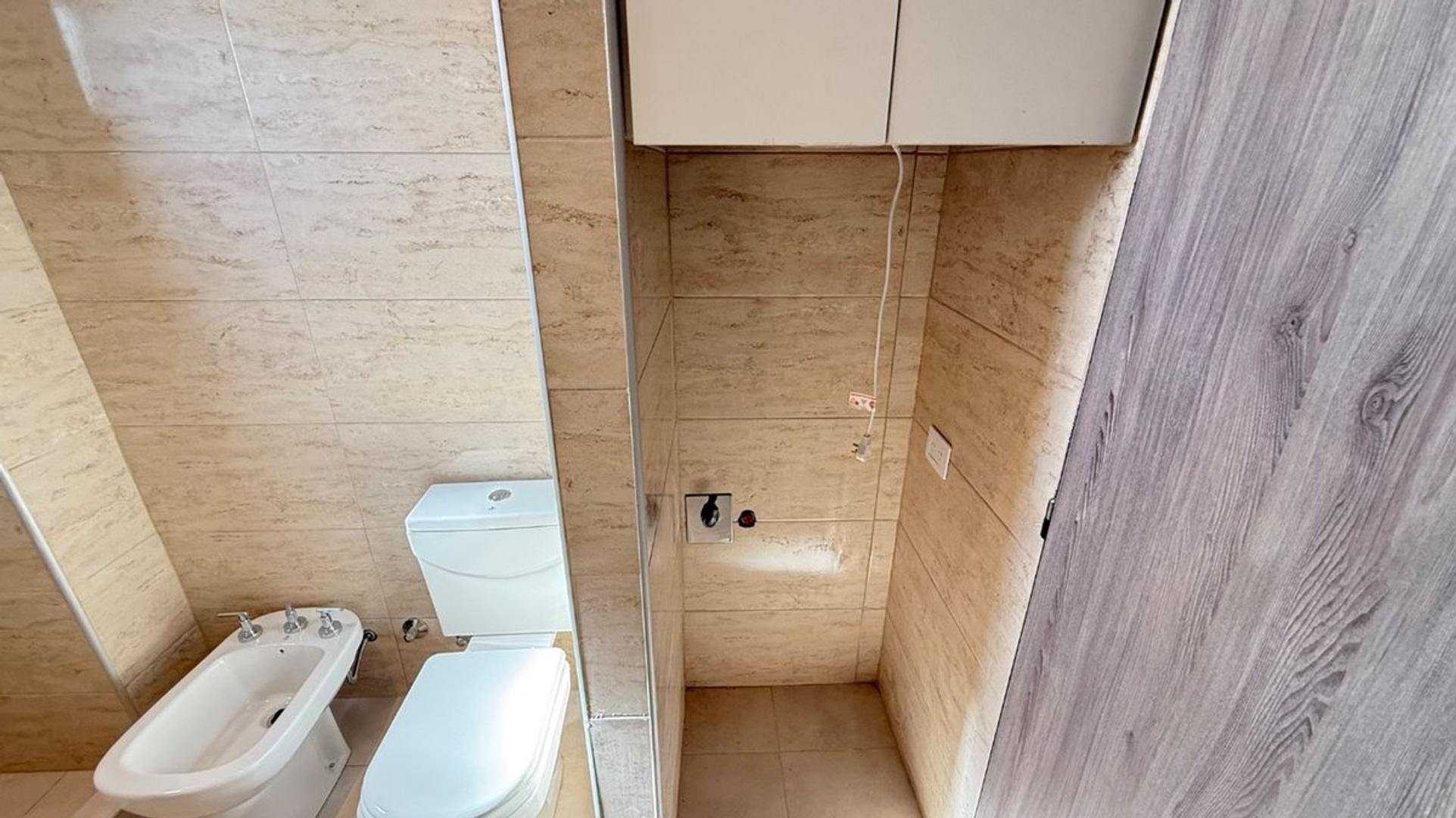 Departamento 2 ambientes con 1 baño