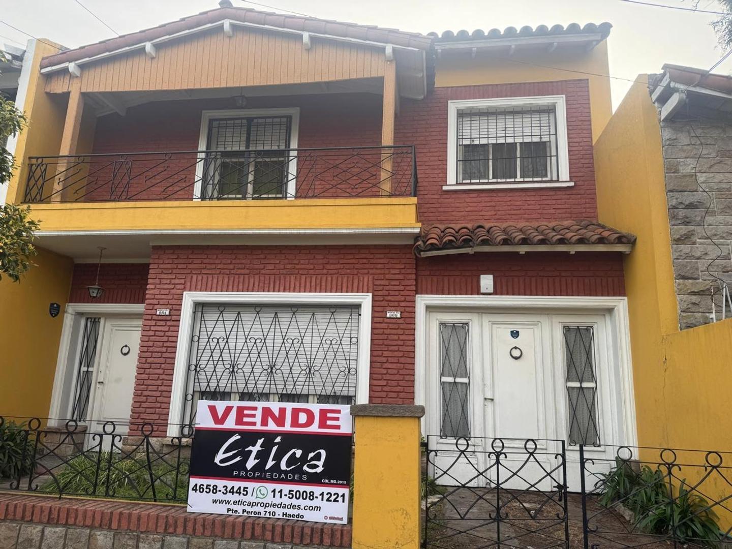 Casa en venta, Lote Propio. Villa Sarmiento