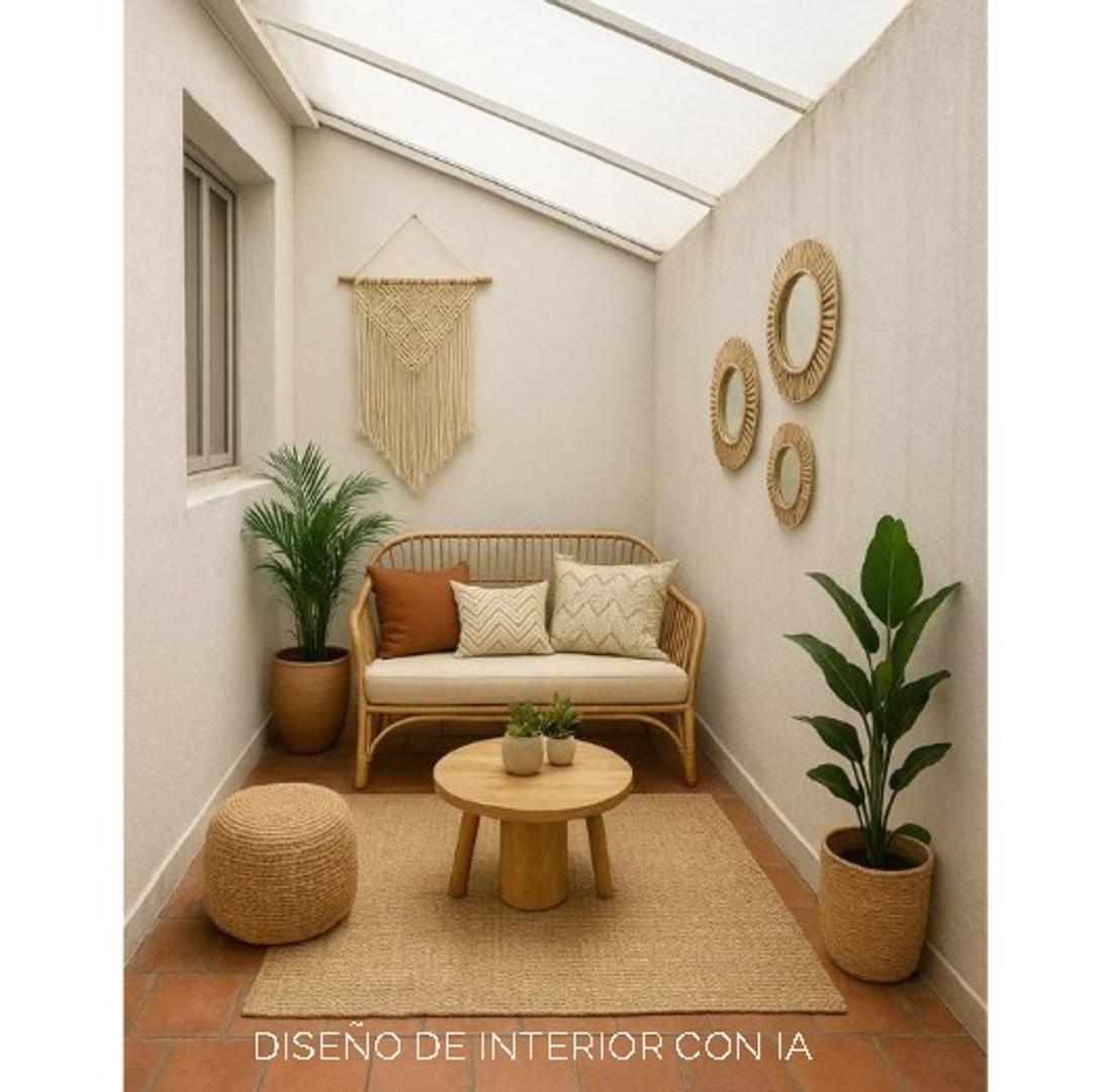 Departamento 2 ambientes con 1 baño