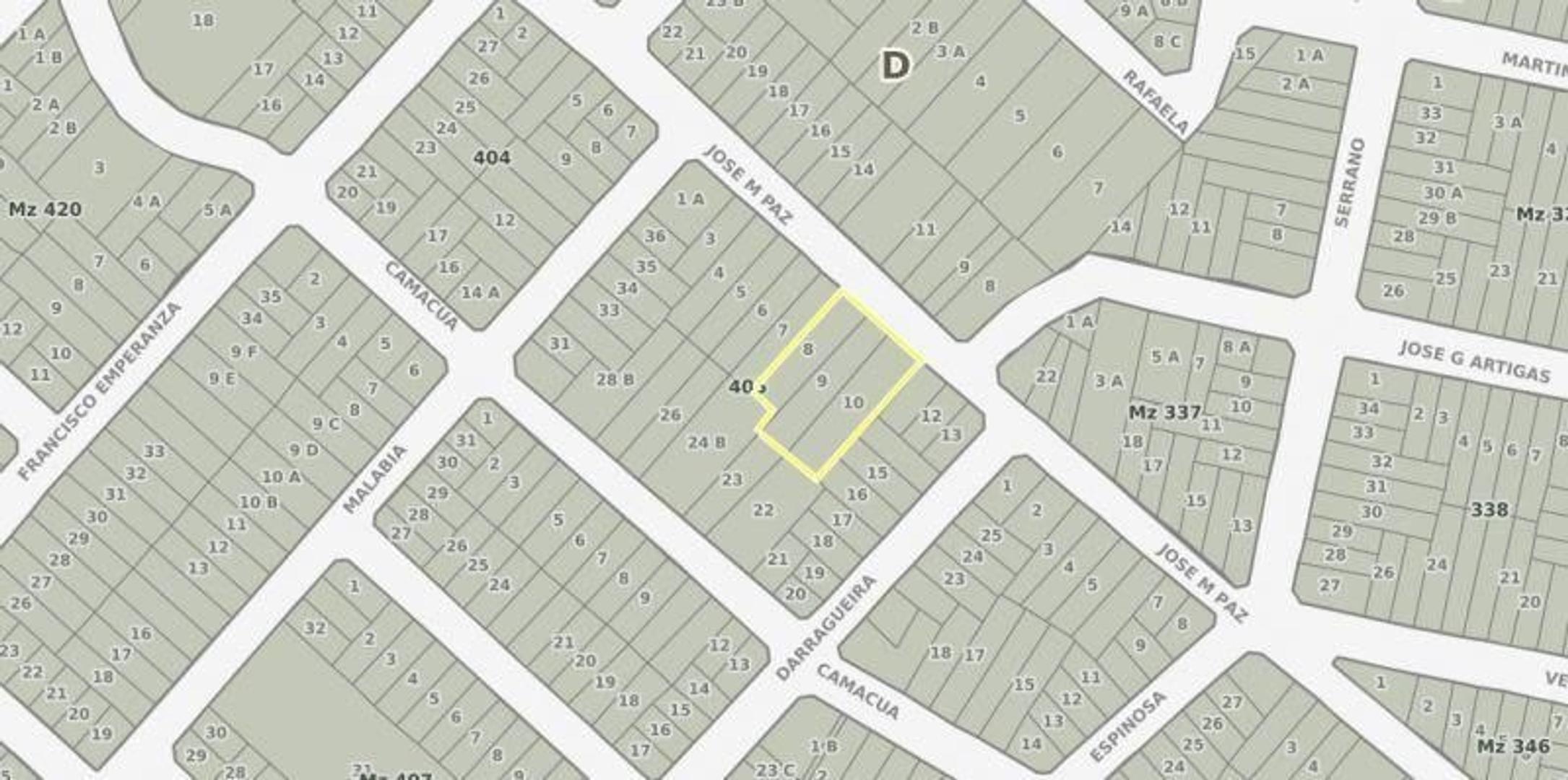 LOTE VENTA ITUZAINGO