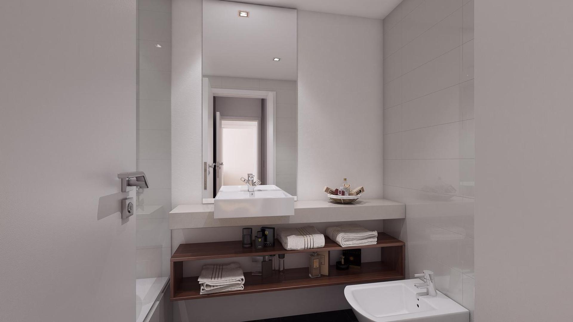 Departamento Monoambiente con 1 baño