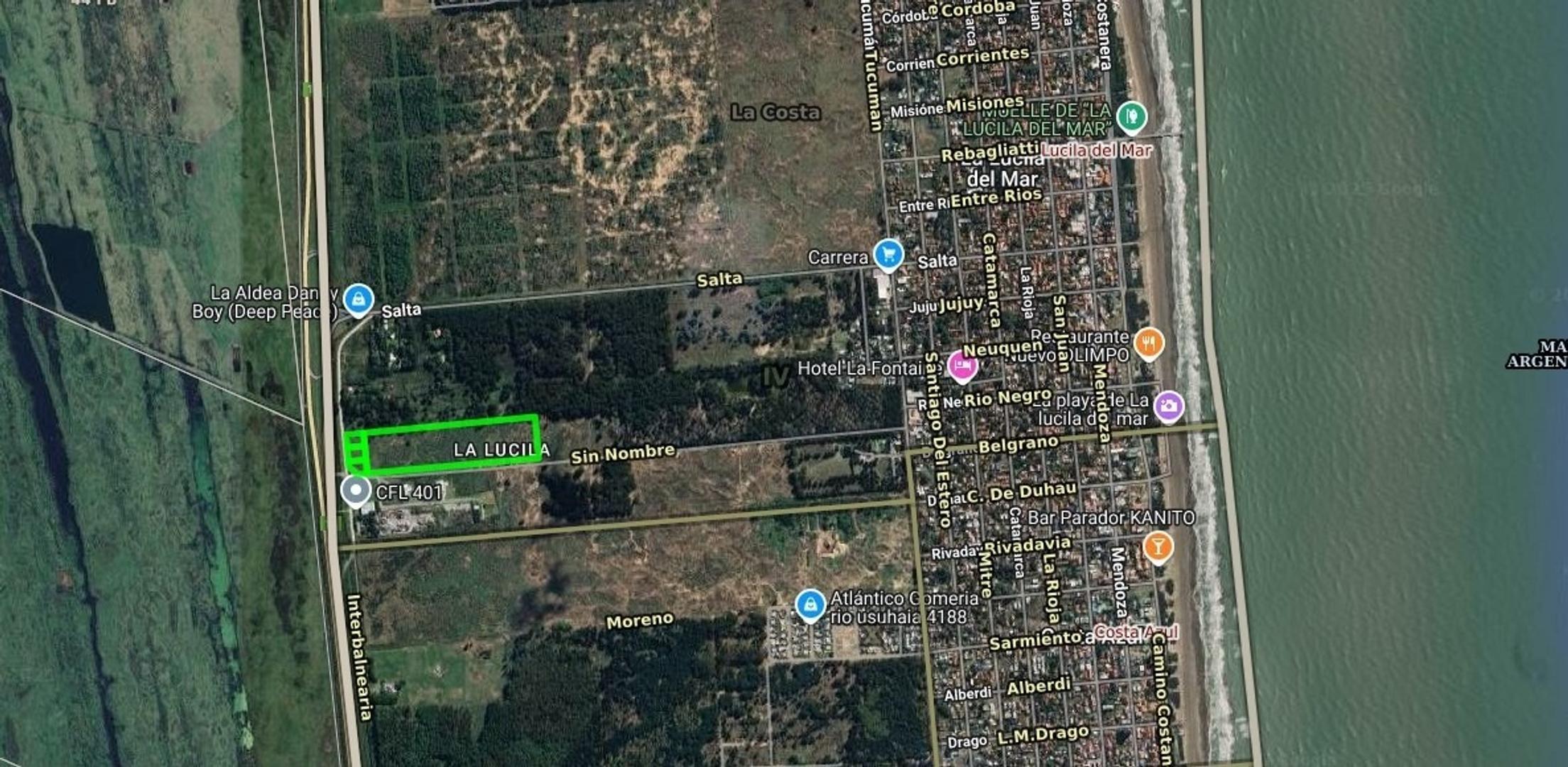 Terreno en Venta en La Lucila Del Mar, USD 1.100.000