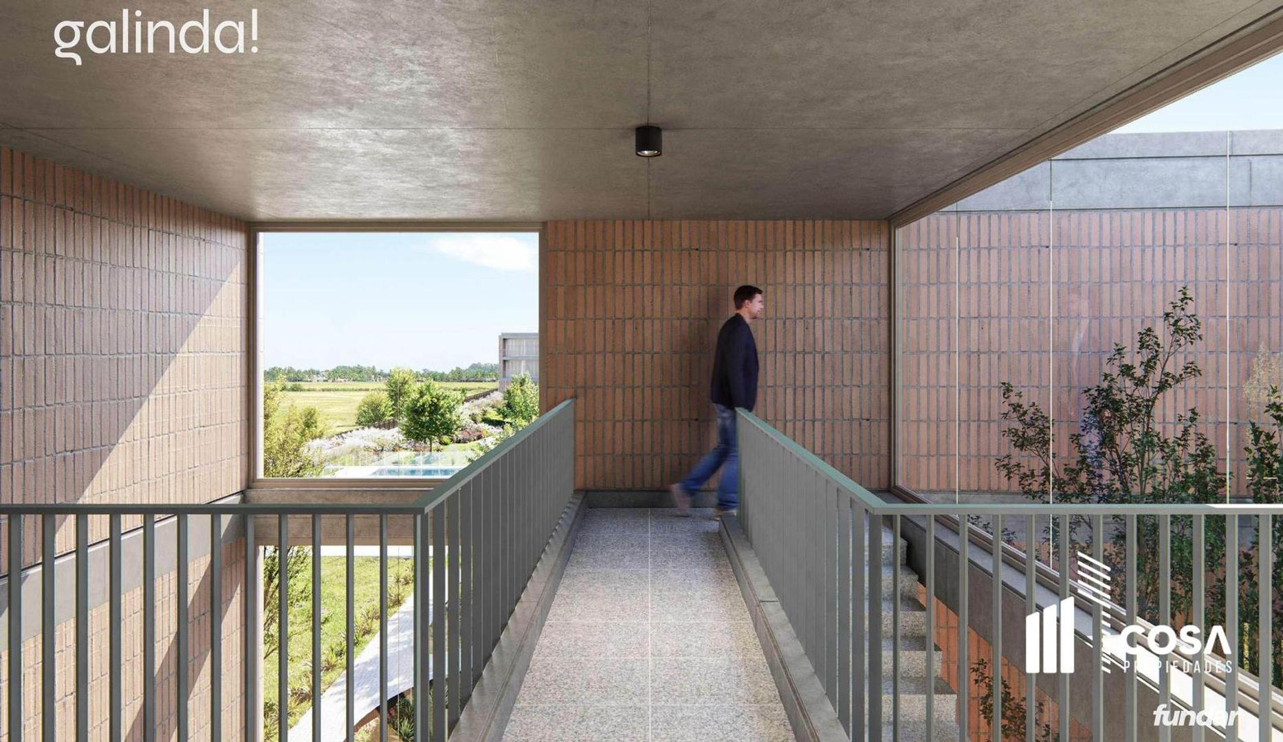 Departamento en venta 1 dormitorio Galinda Funes Detalles de diseño y calidad constructiva