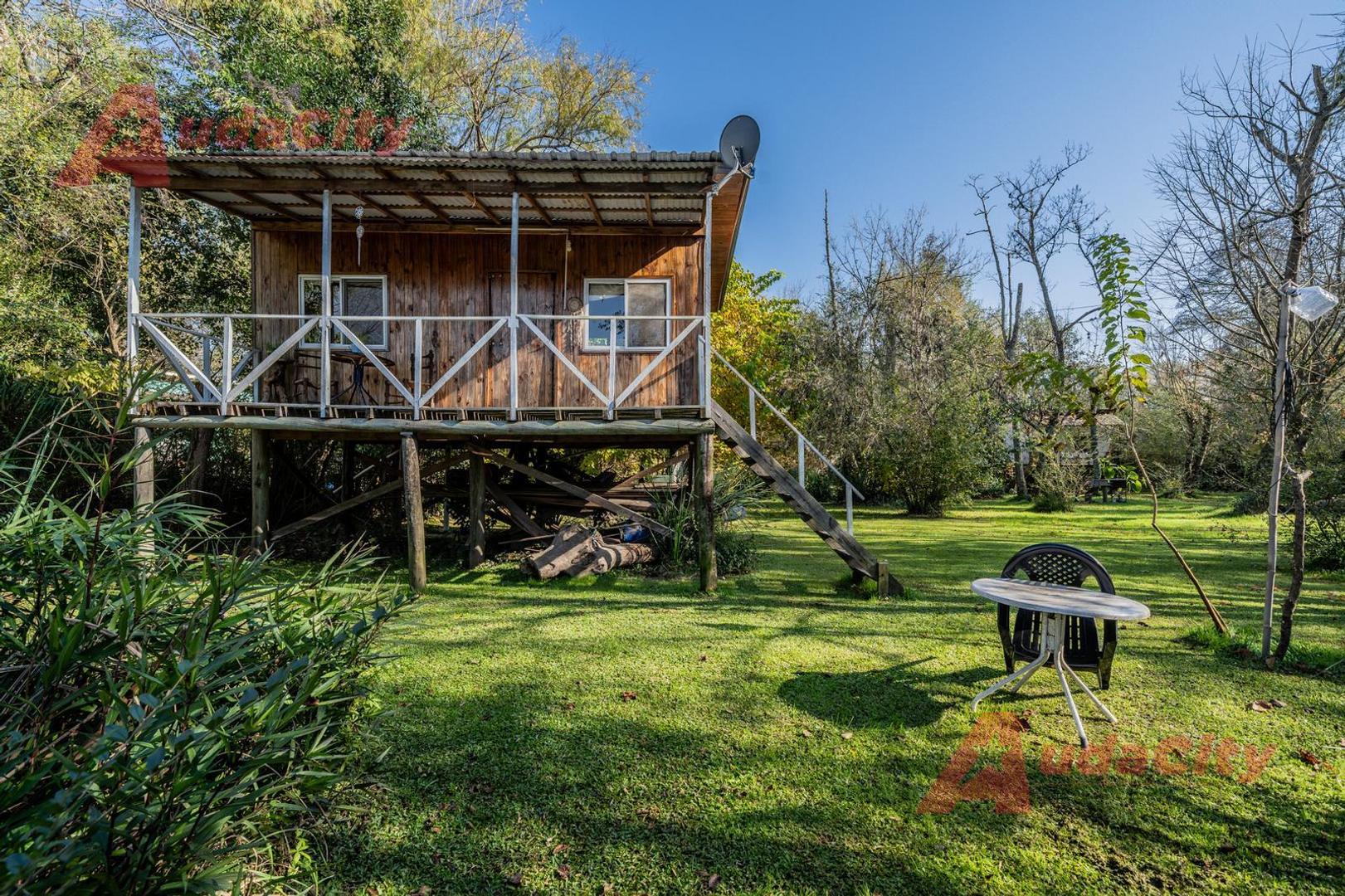 VENTA COMPLEJO DE CABAÑAS DELTA DEL RIO SARMIENTO TIGRE 3000 METROS LOTE