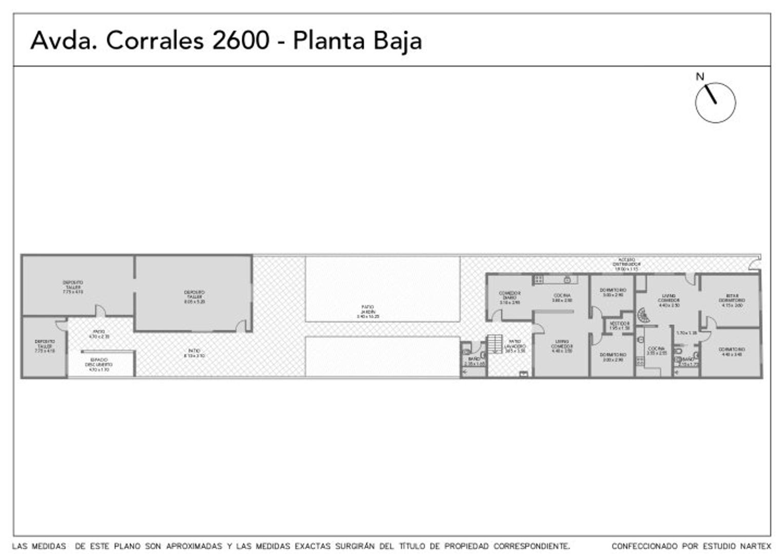 Corrales al 2600 , Piso 0