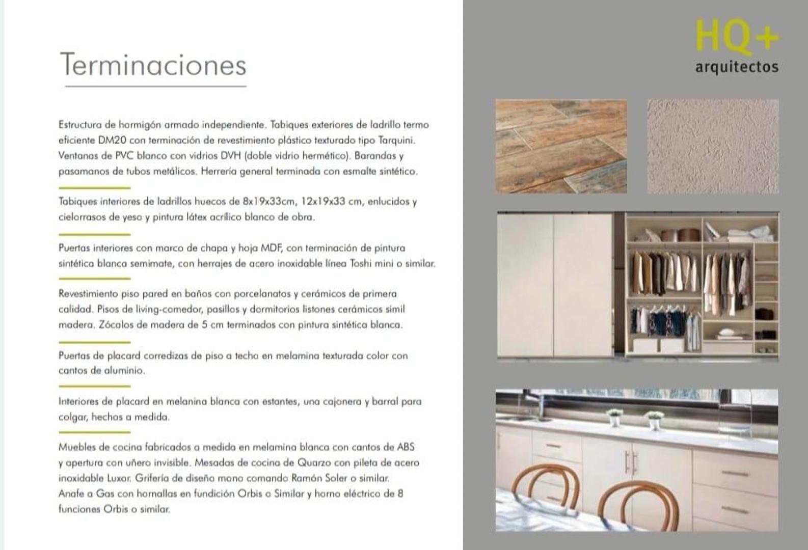 Departamento 3 ambientes con 2 baños