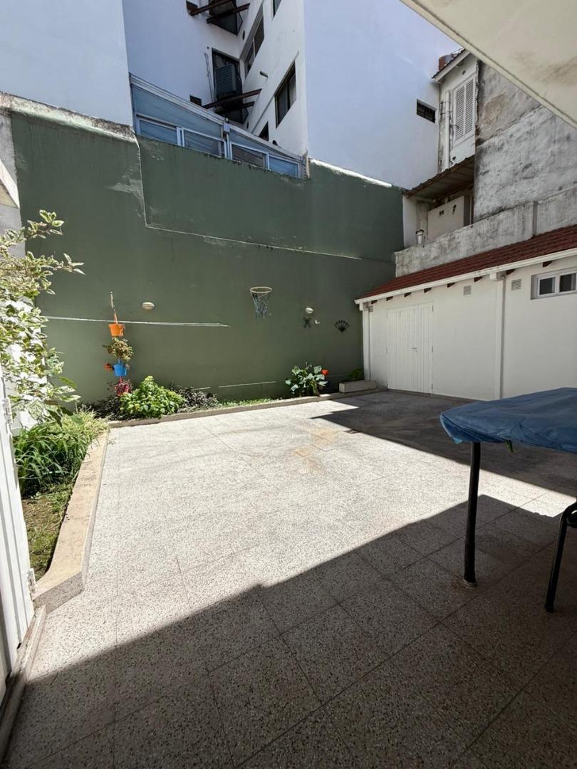 3 Ambientes C/Dep, Super Lumi Contrafrente Con Gran Patio