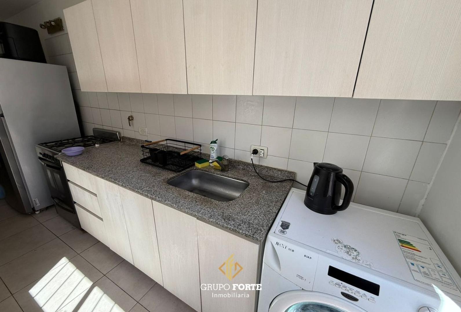 Departamento 2 ambientes con 2 baños