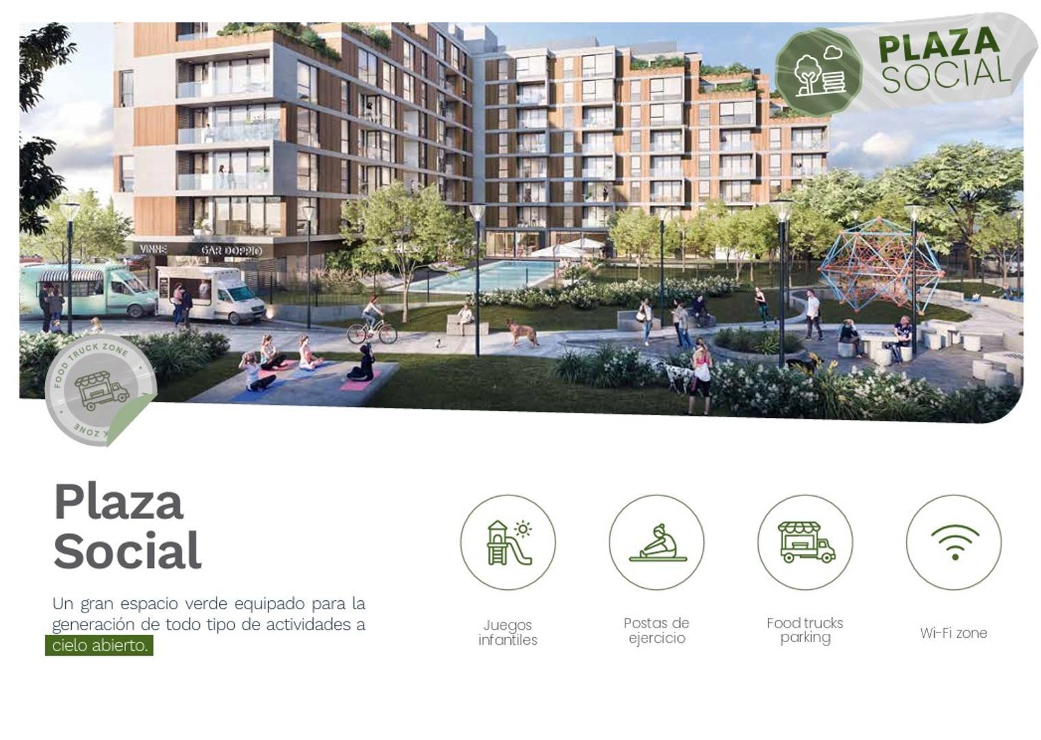 OPERA PLAZA - UN DORMITORIO TORRE 1