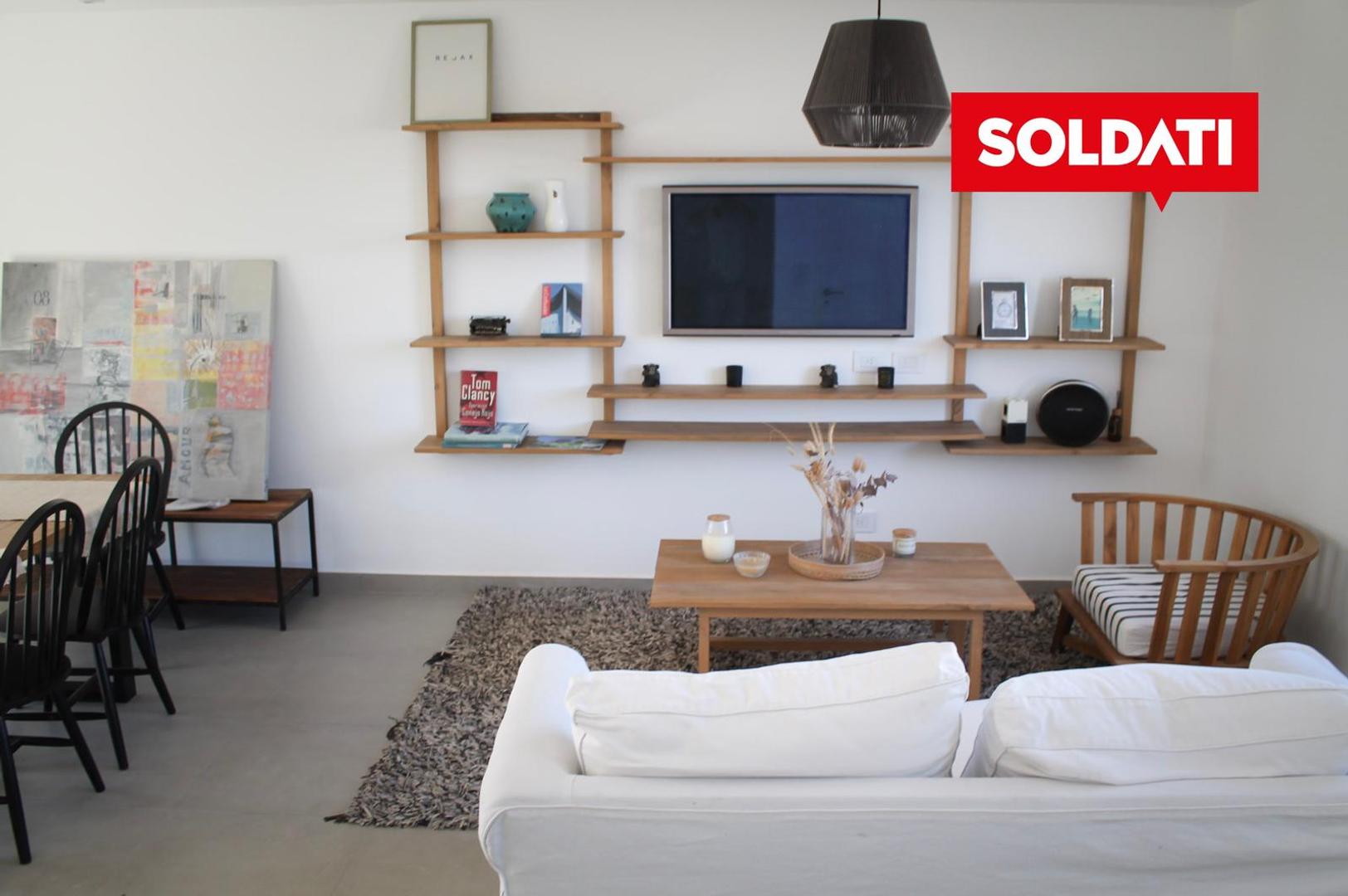 Departamento 4 ambientes con 2 baños