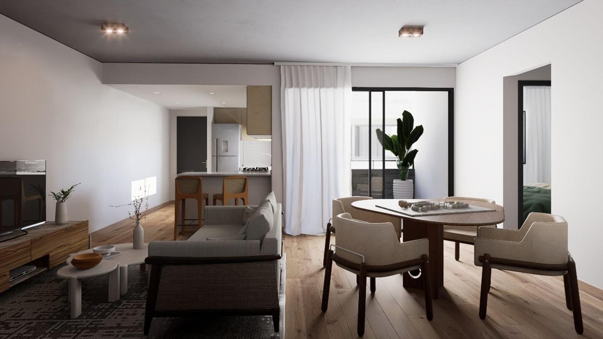 VENTA DPTO 2 AMB DE POZO -53 MTROS - MARZO 2027