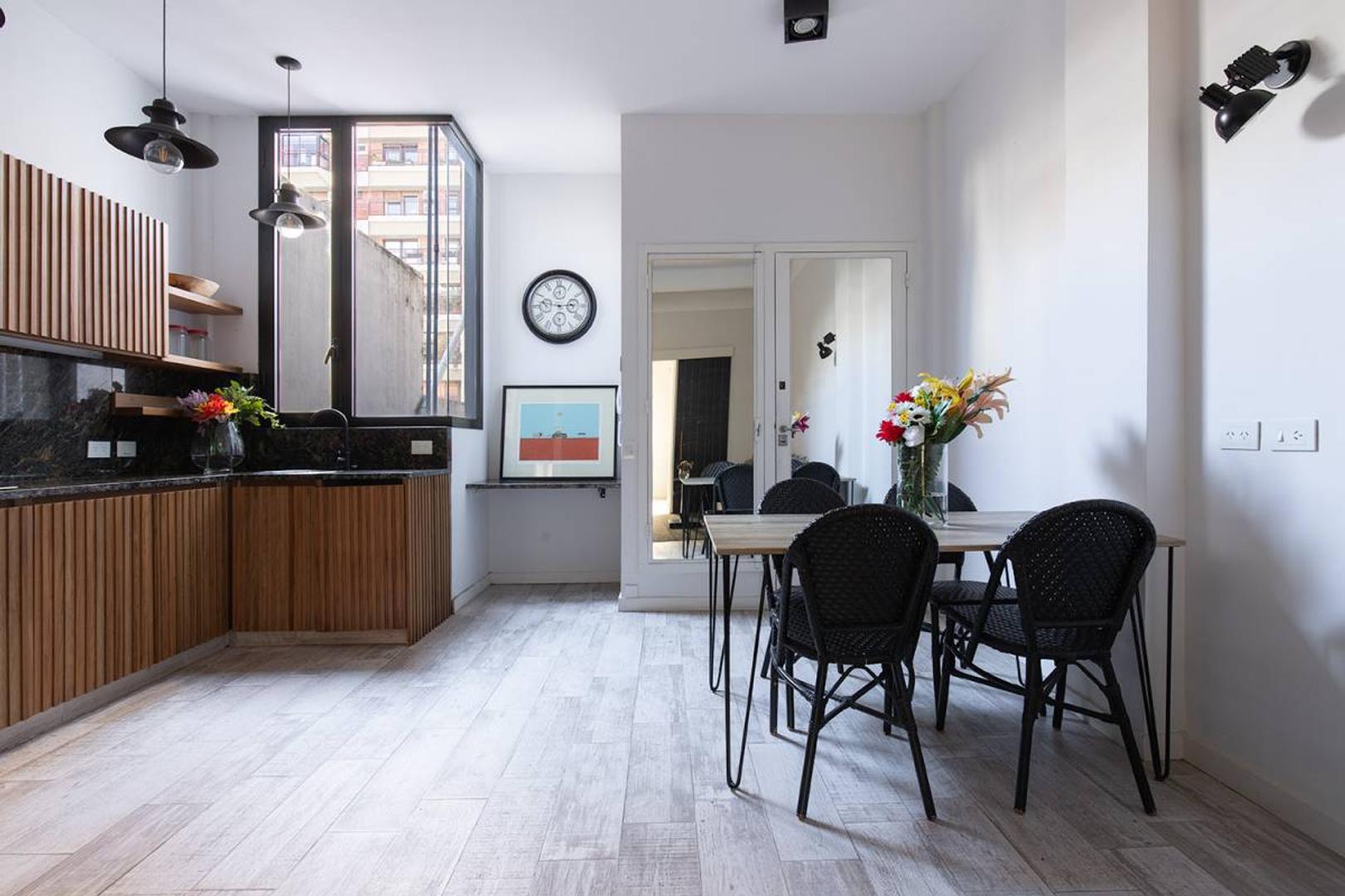 Departamento 2 ambientes con 1 baño