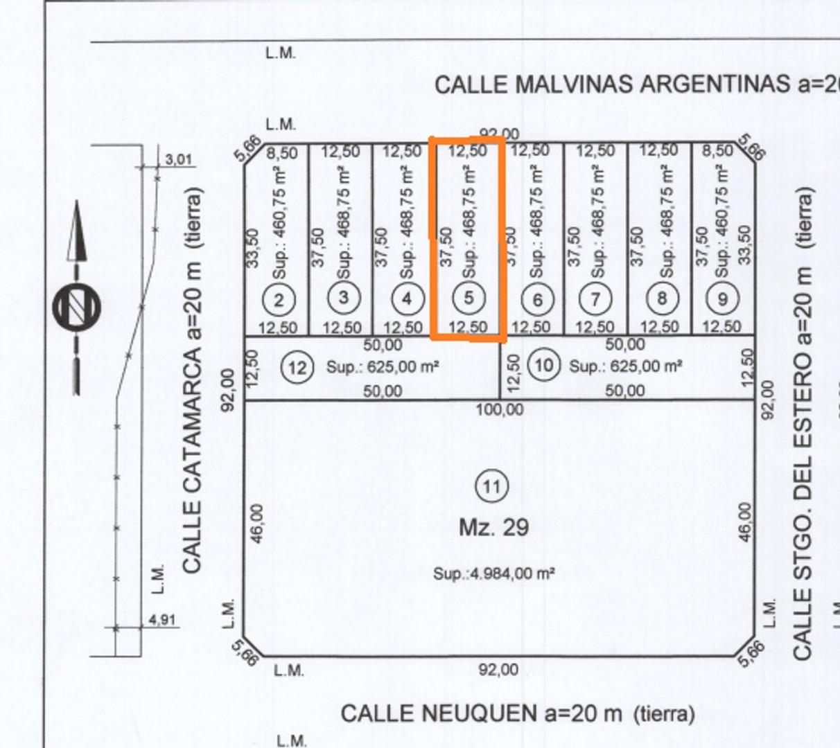 Malvinas Argentinas LOTE 5