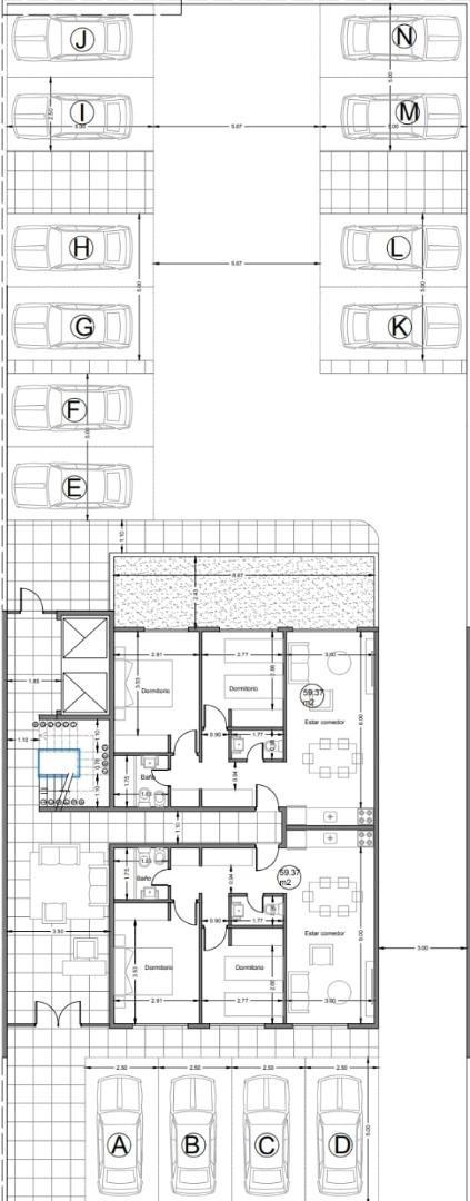 Departamento en Venta de 2 ambientes