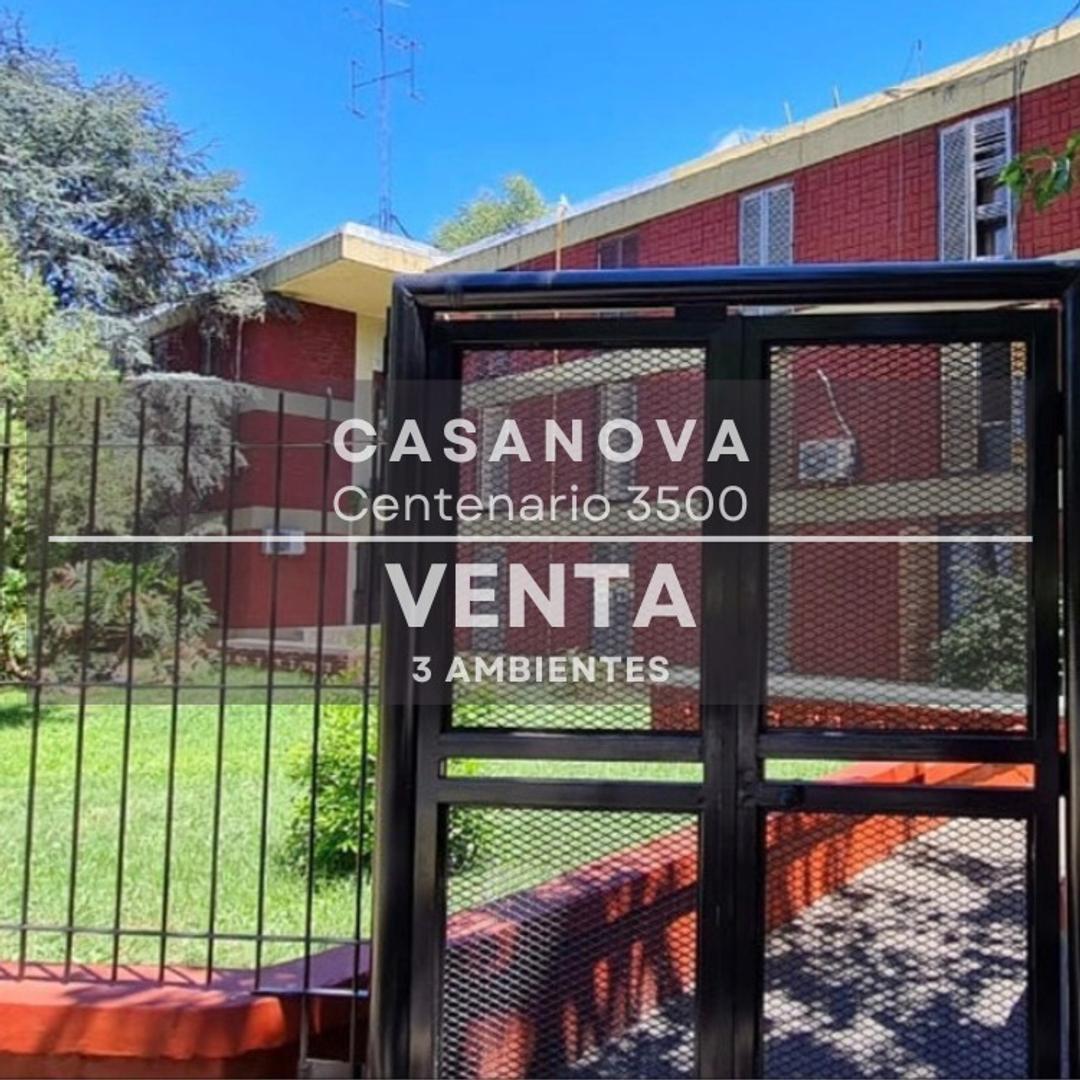 Departamento de 3 ambientes en complejo cerrado.