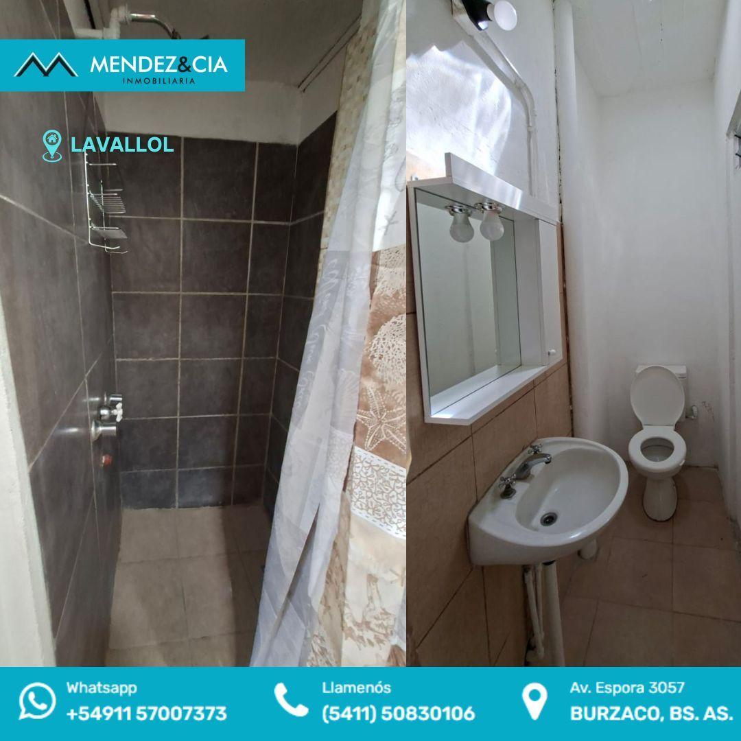 Depto Tipo Casa Monoambiente con 1 baño