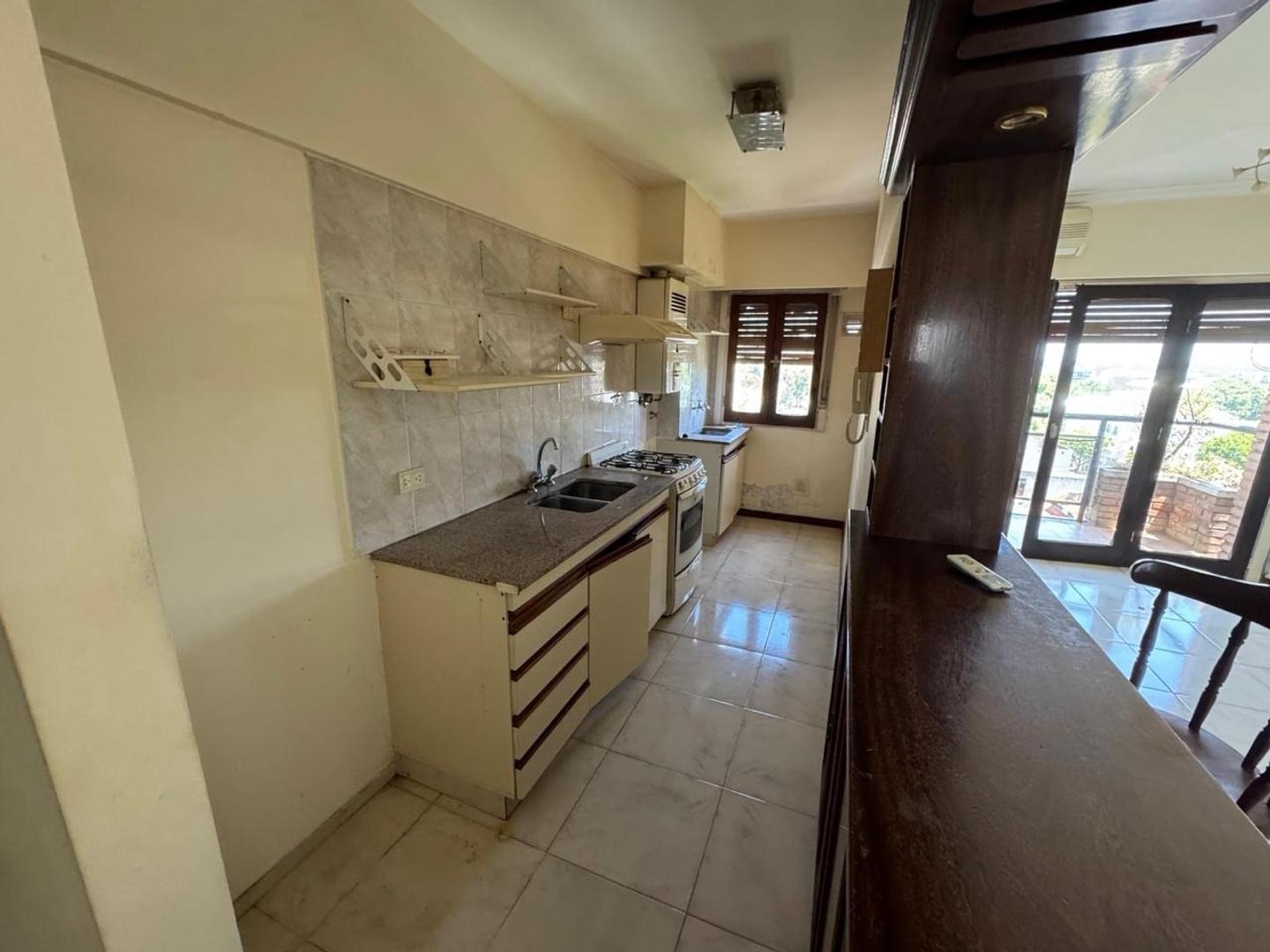 Departamento 2 ambientes con 1 baño