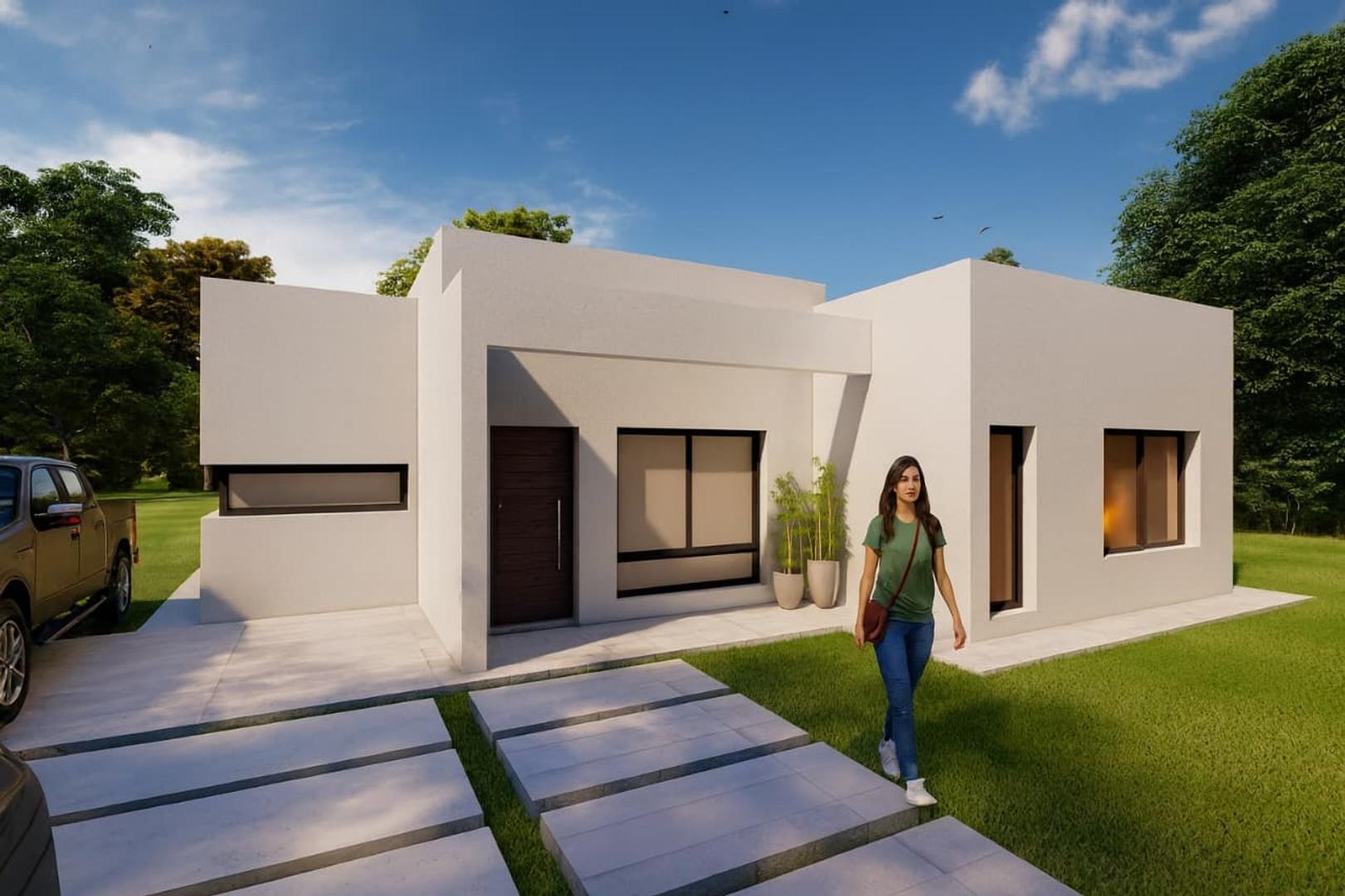 Casa 3 ambientes con 1 baño