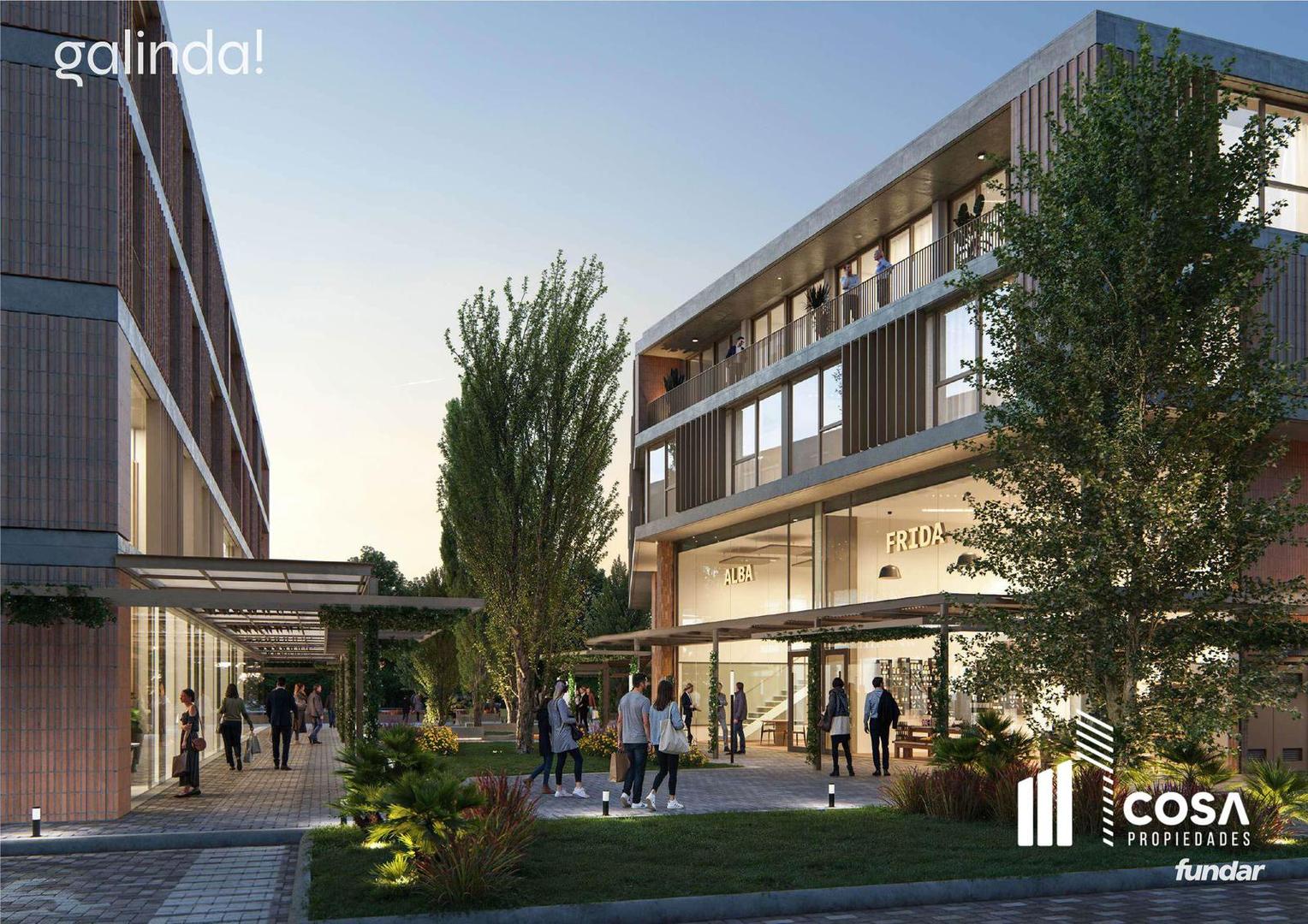 Departamento en venta 1 dormitorio Galinda Funes Detalles de diseño y calidad constructiva