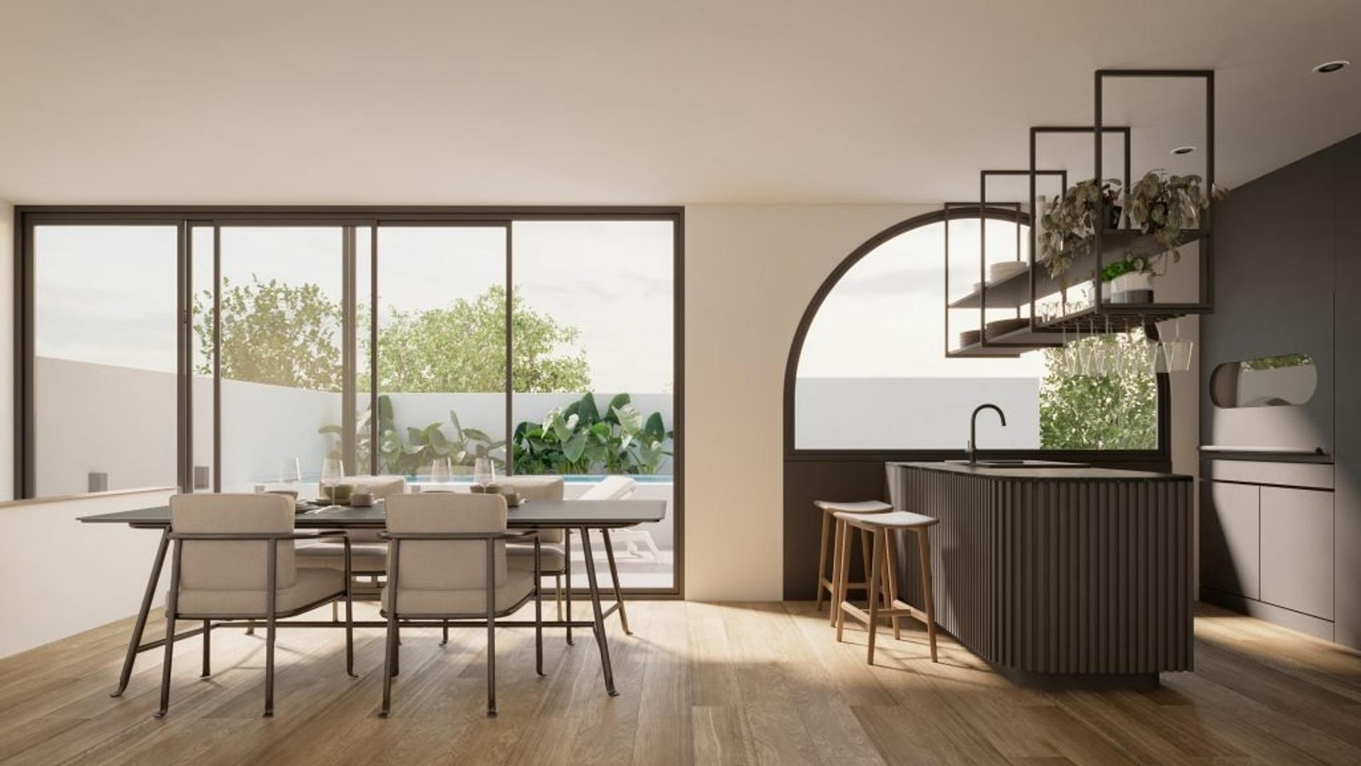 Casa 4 ambientes con 2 baños