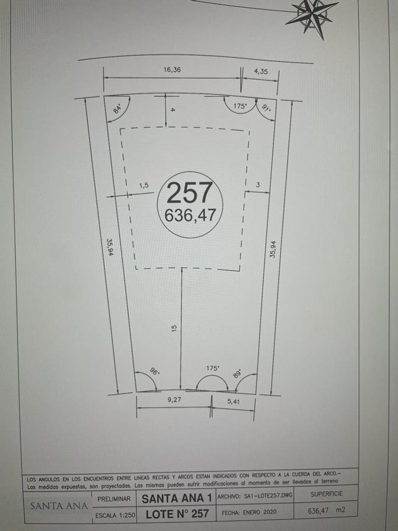 Terreno en Alquiler en Santa Ana, USD 145.000