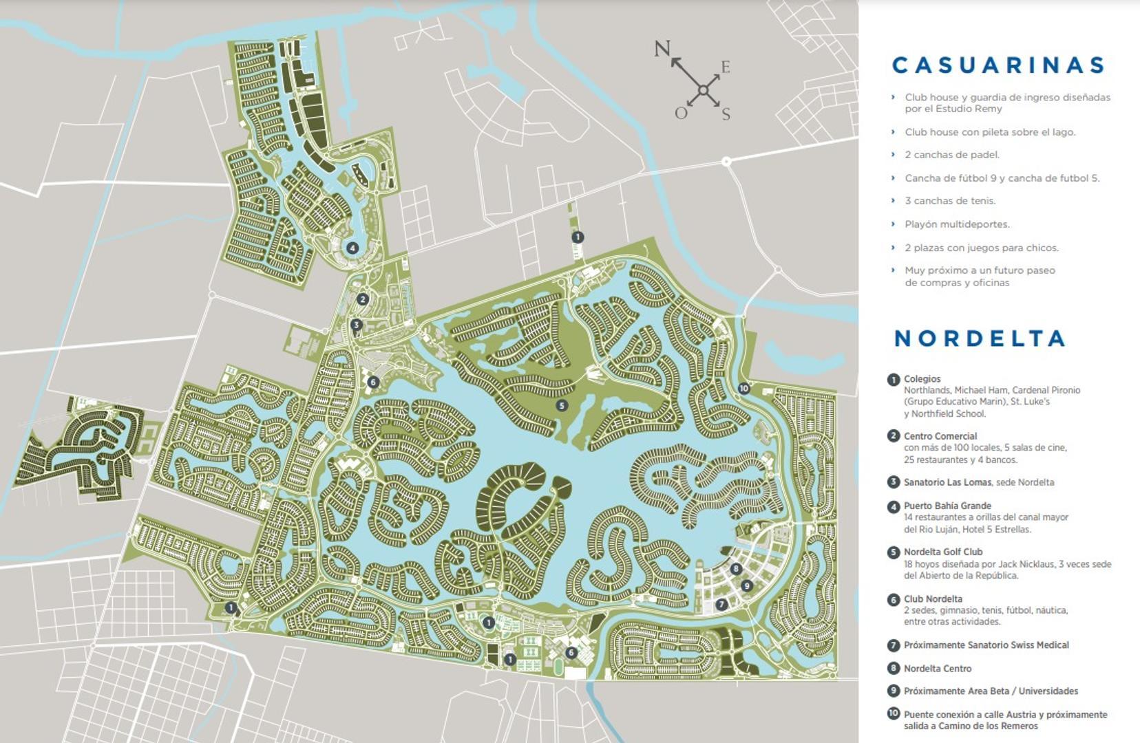 Terreno en Venta en Nordelta, USD 104.000