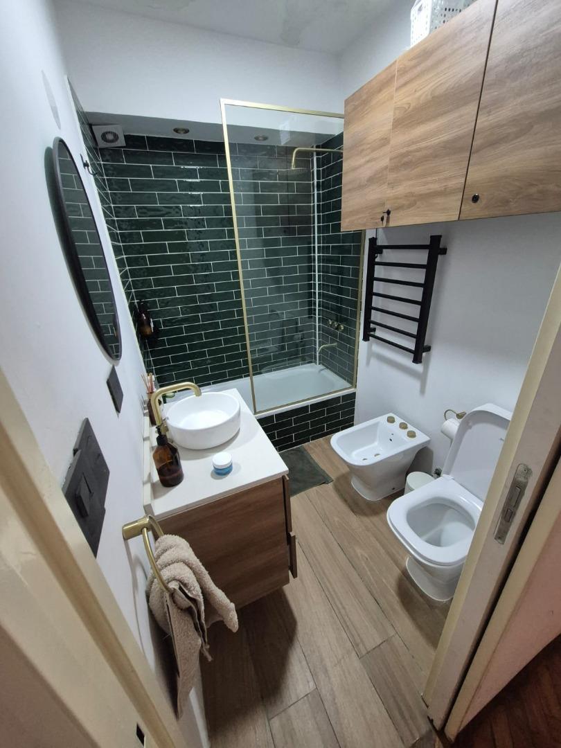 Departamento 2 ambientes con 2 baños