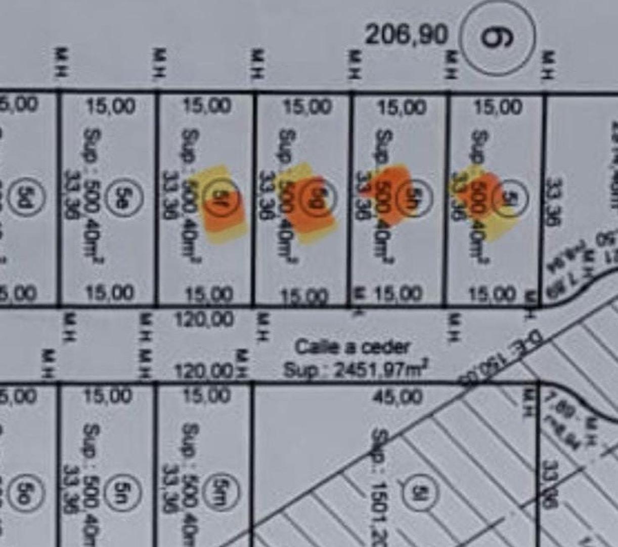 Terreno en Alquiler de 500,0 m2
