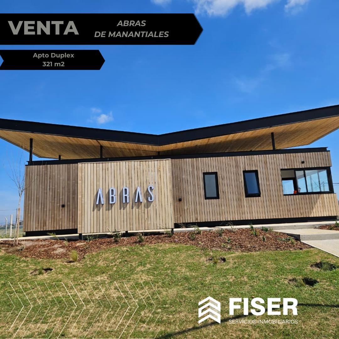 LOTE APTO DUPLEX 321m2  ABRAS MANANTIALES