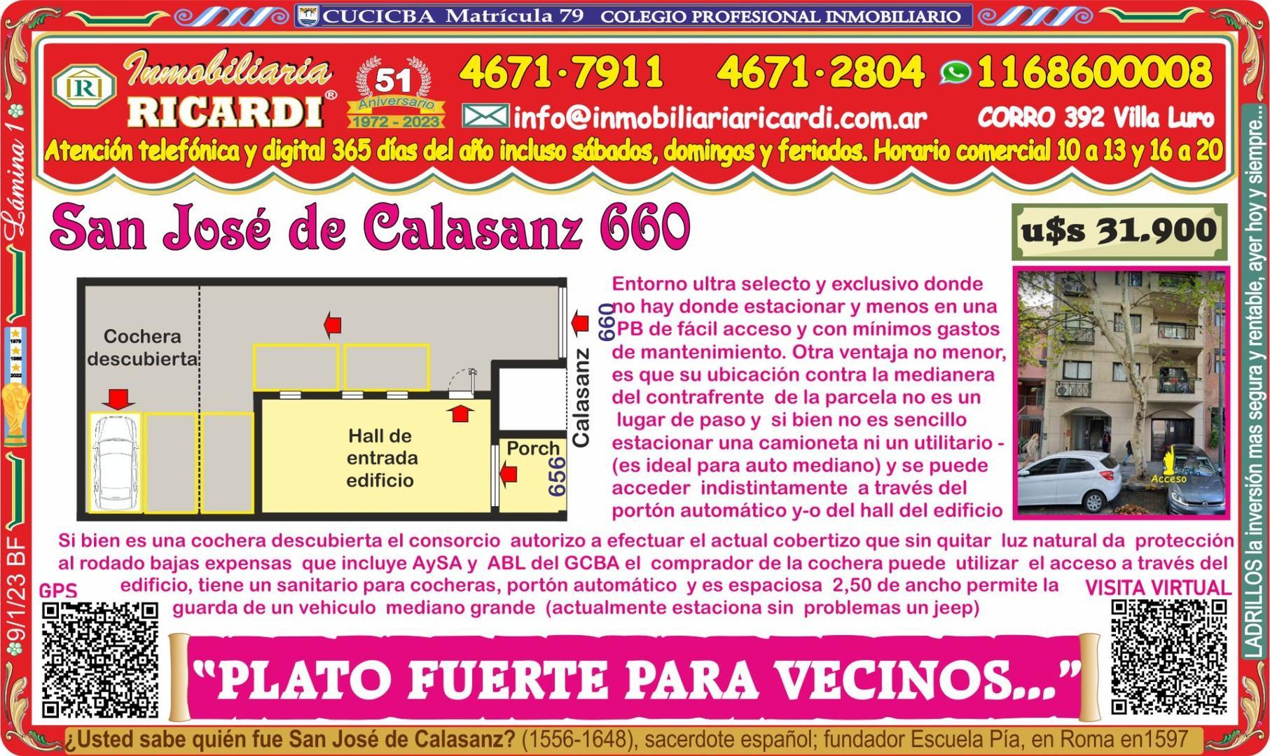 PLATO FUERTE PARA VECINOS coch fija PB cubierta facil acceso