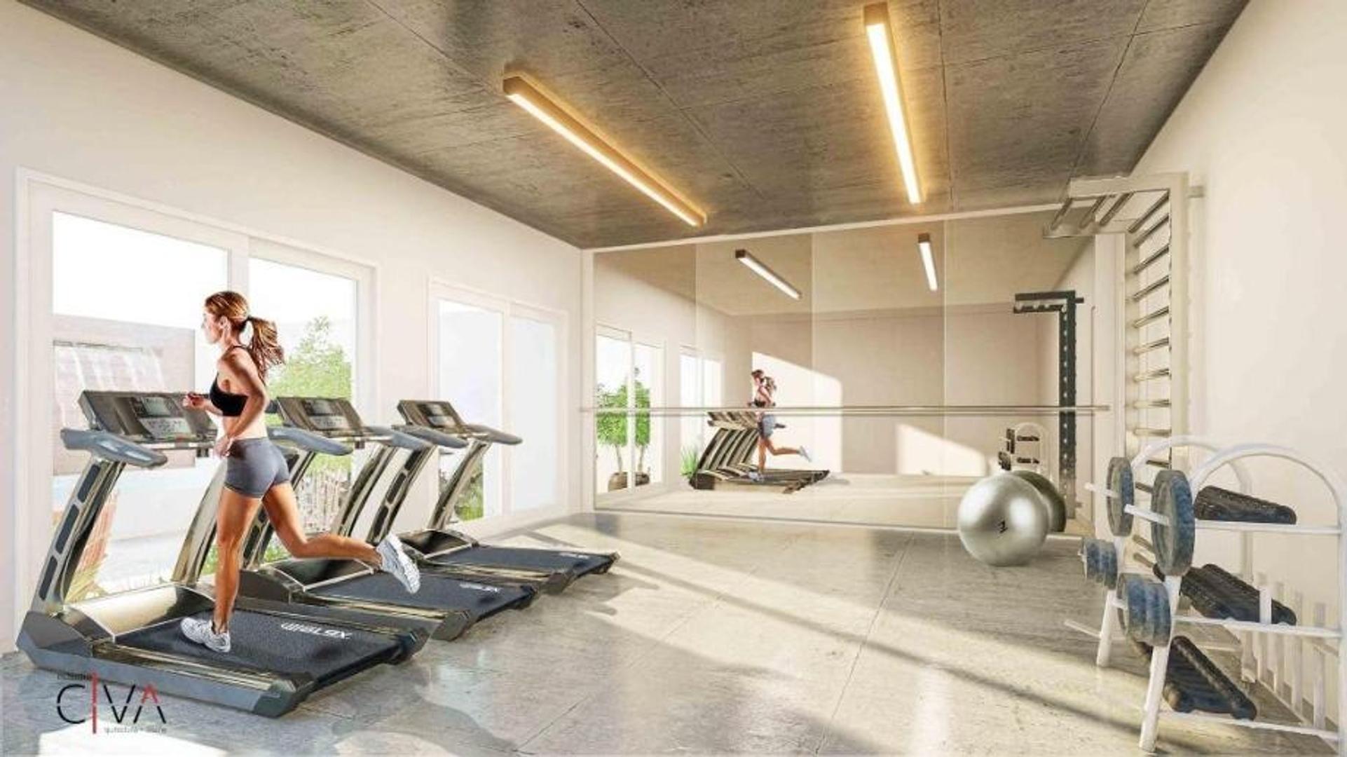 Departamento Monoambiente con 1 baño