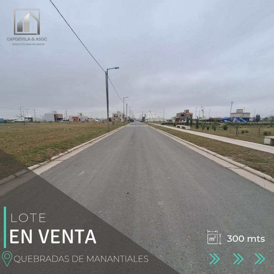 LOTE EN VENTA - QUEBRADAS DE MANANTIALES