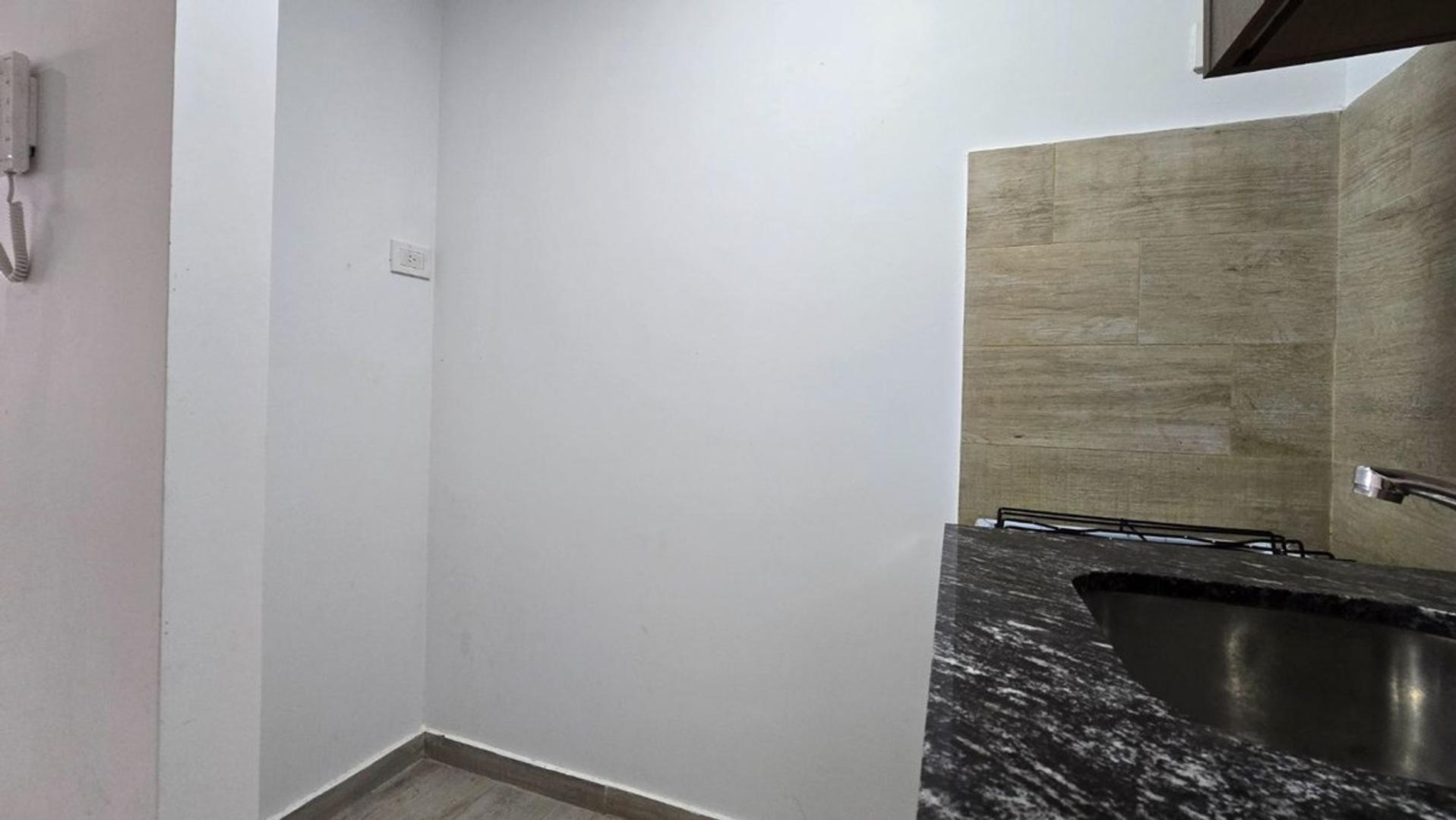 Departamento Monoambiente con 1 baño