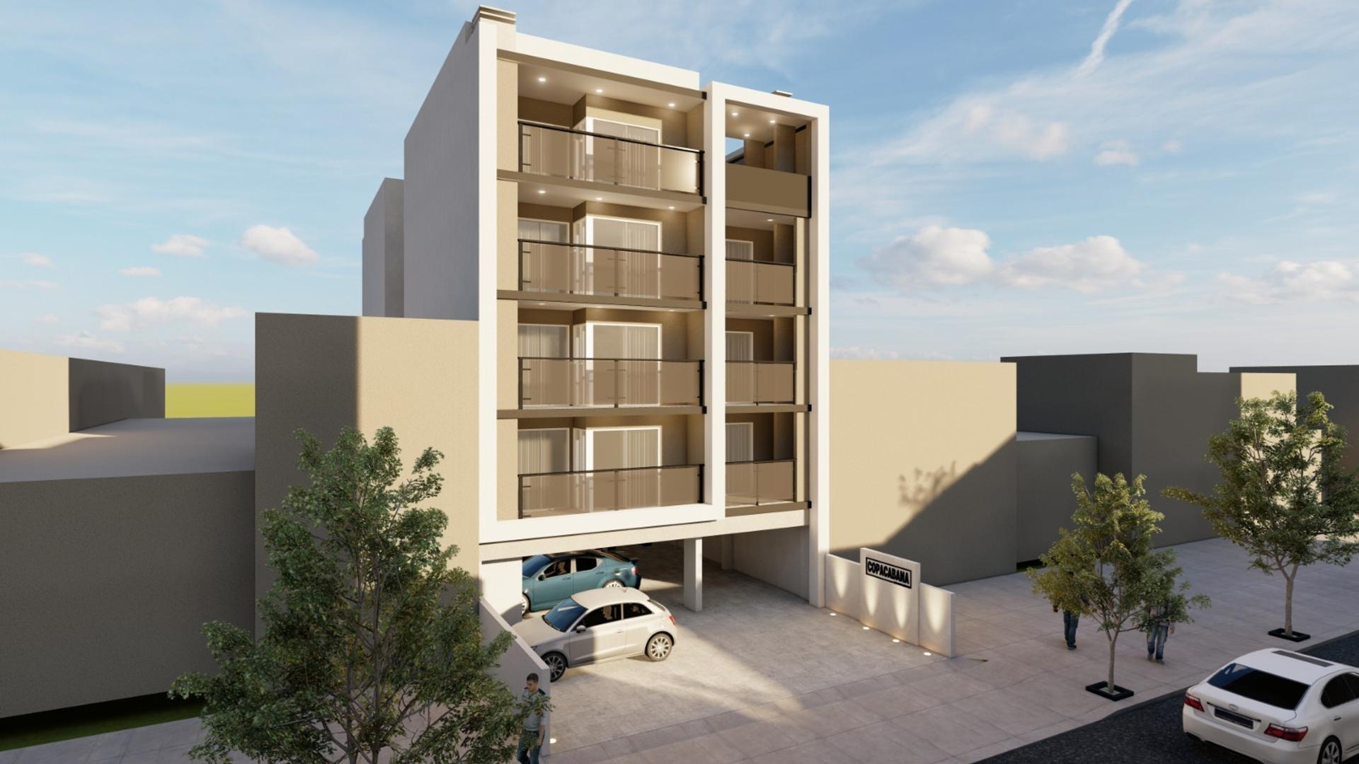 Departamento Monoambiente con 1 baño