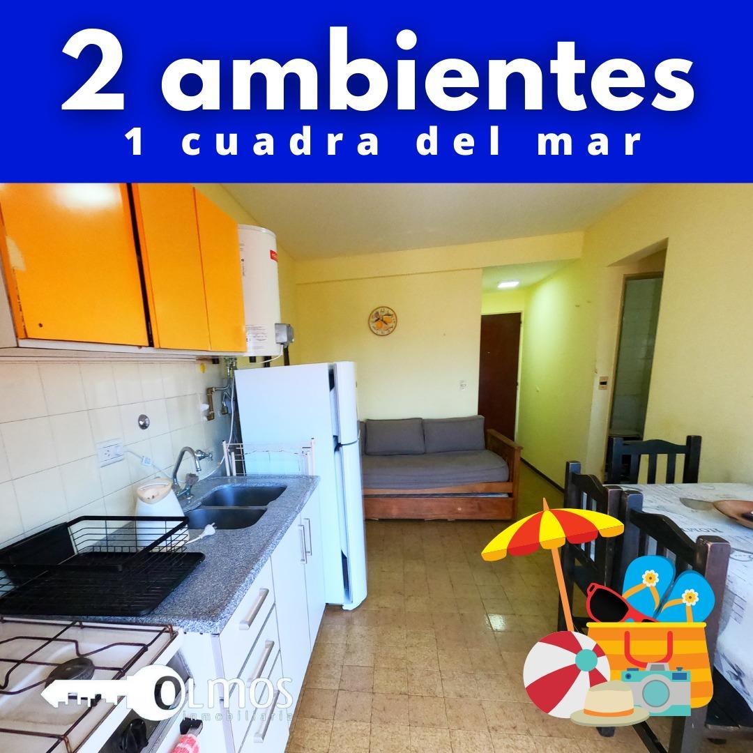 2 amb. gas natural, balcón. Disponible FEBRERO/ MARZO/ABRIL