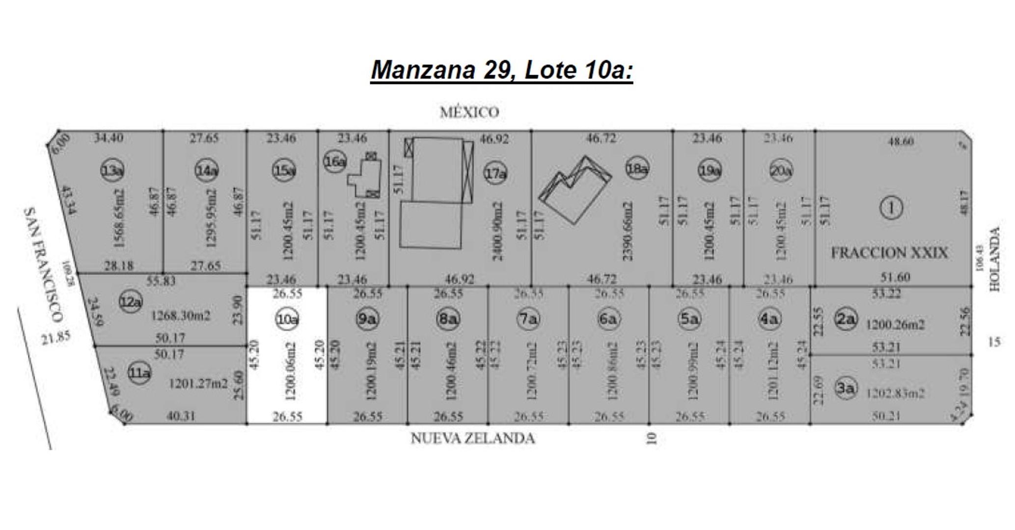 Lote d.1200m2 en venta Mza 29, Parque Las Naciones, Guernica