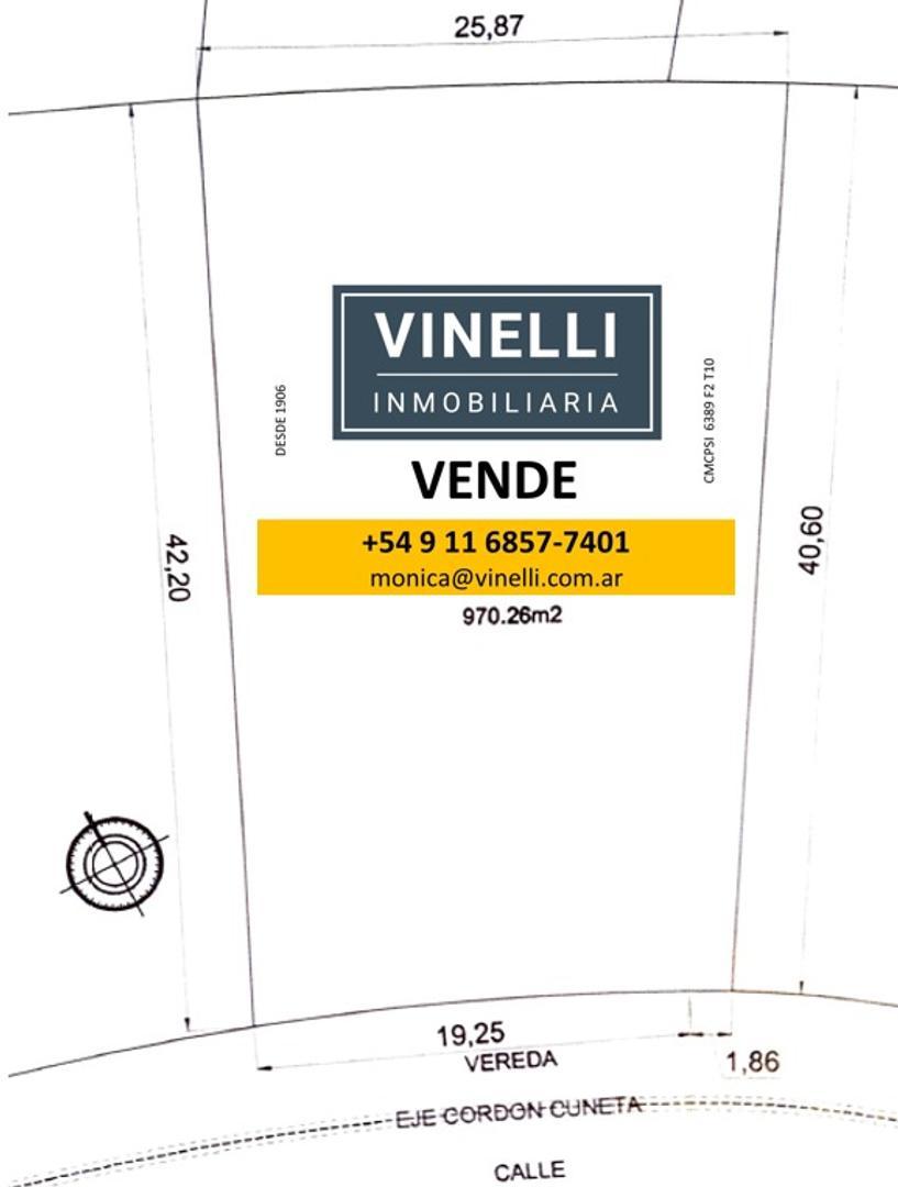 Terreno en Venta, FOS 35