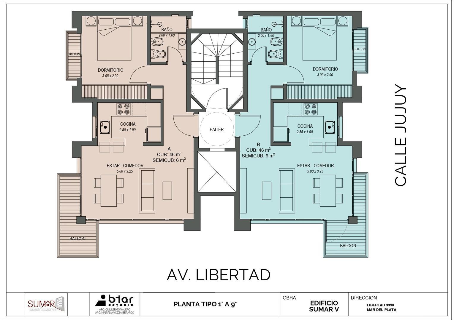 A. Libertad 3400 , Piso 1