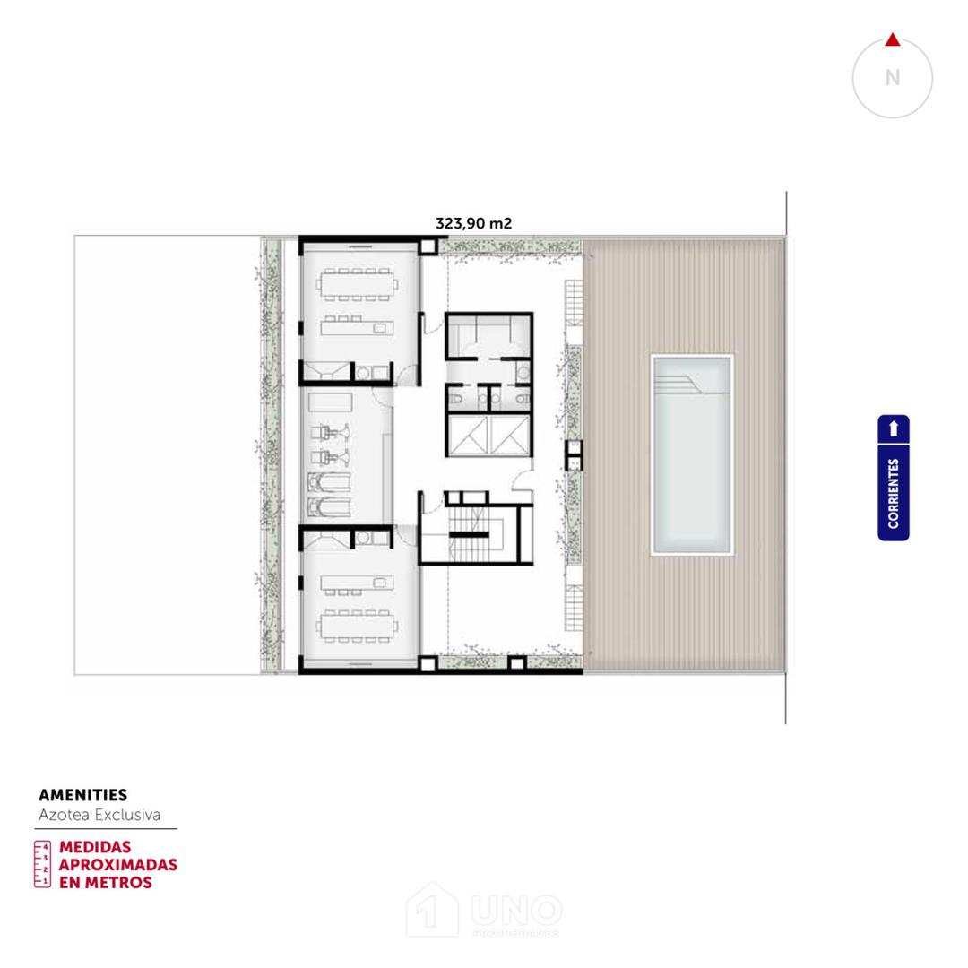 Corrientes 100, Piso 01