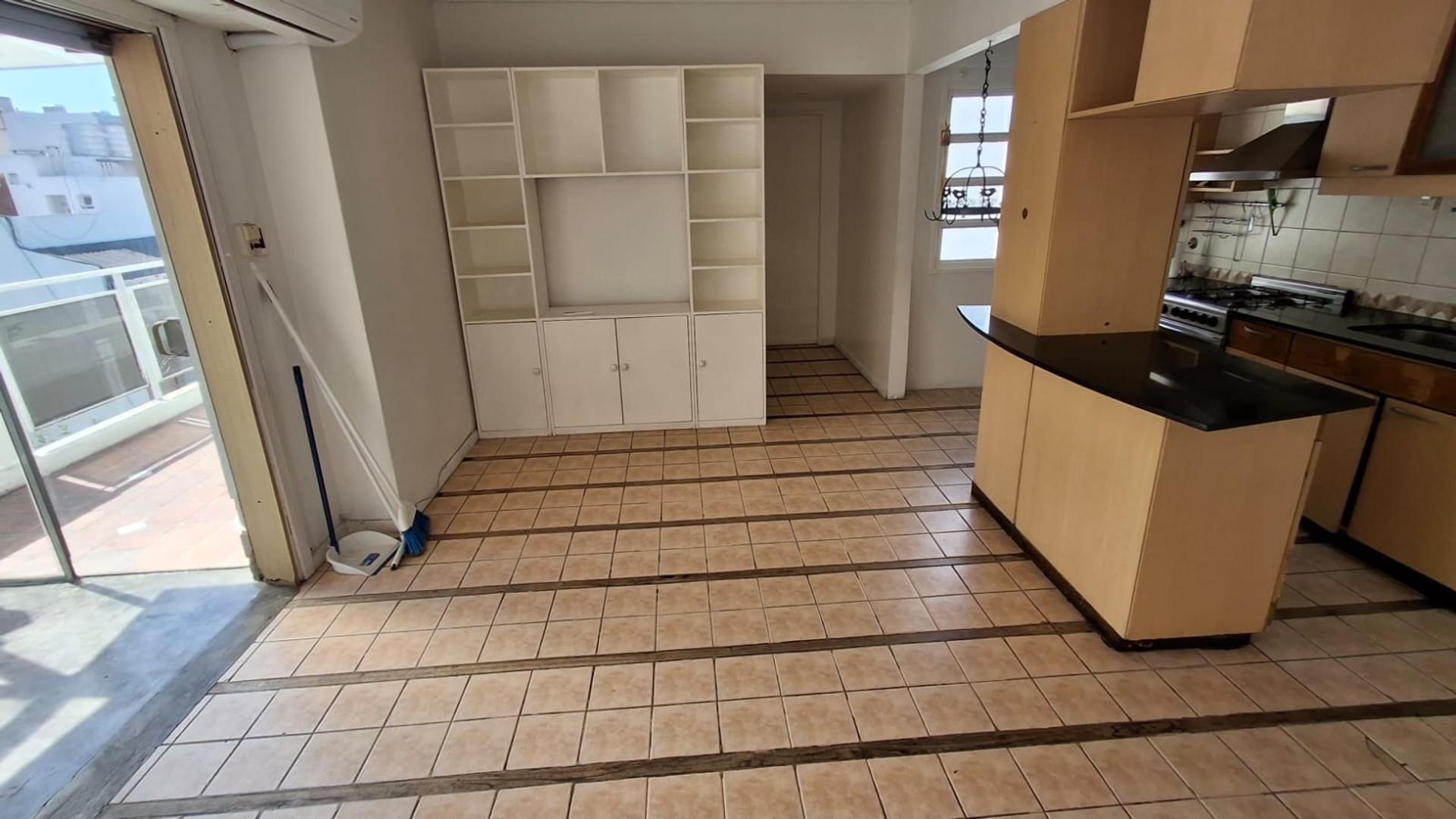 Departamento 2 ambientes con 1 baño