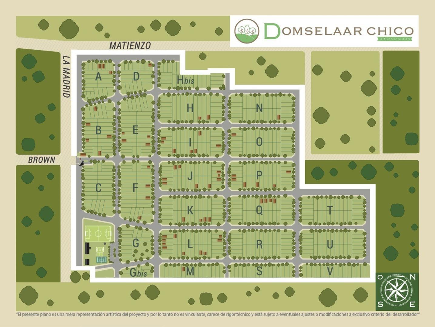 Terreno en Venta en Domselaar, USD 10.900
