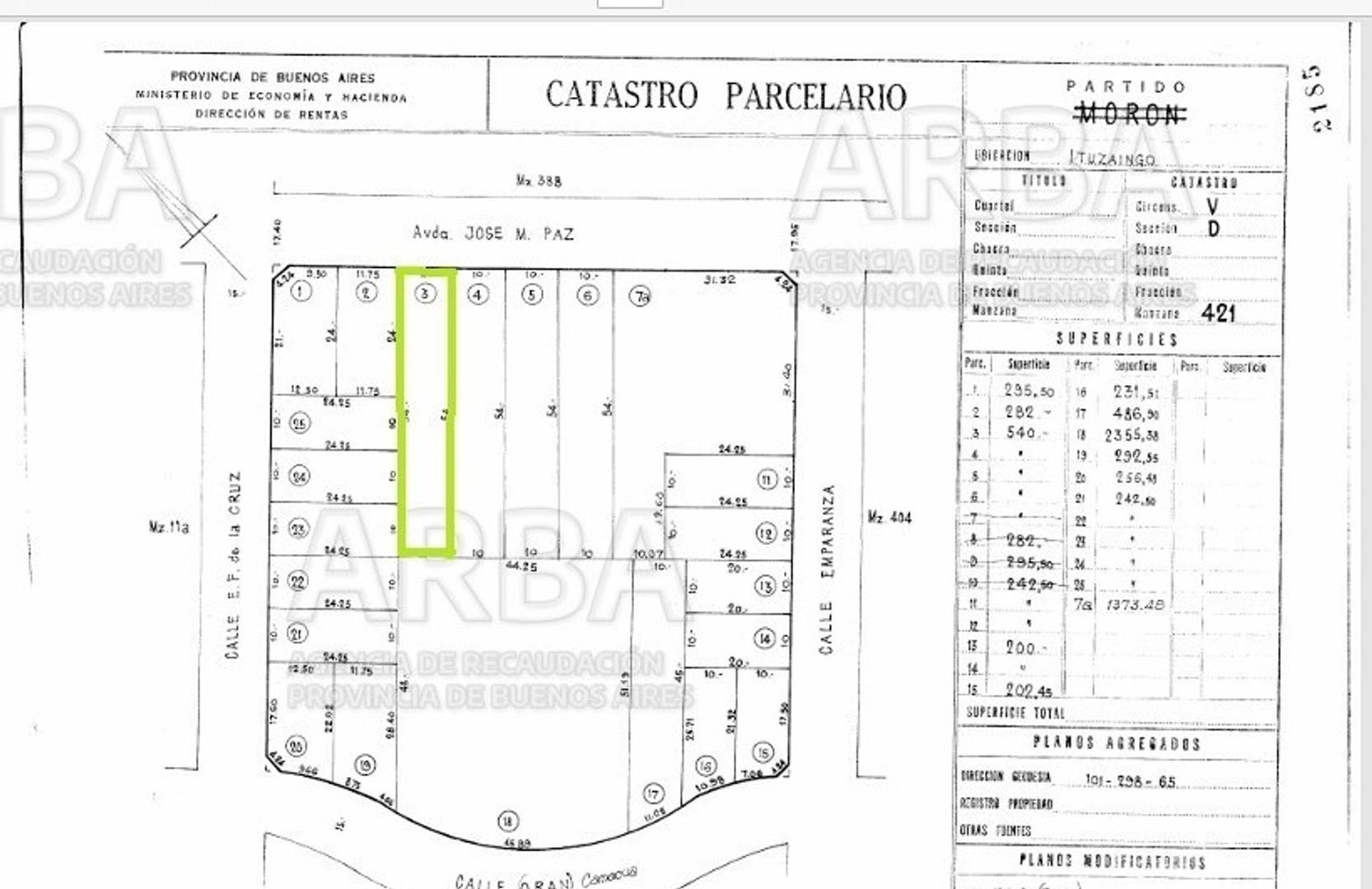 Casa con Local sobre lote propio