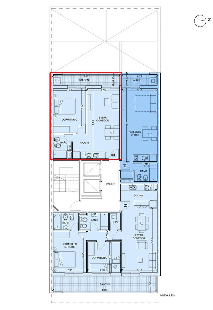 Departamento en Venta al Oeste