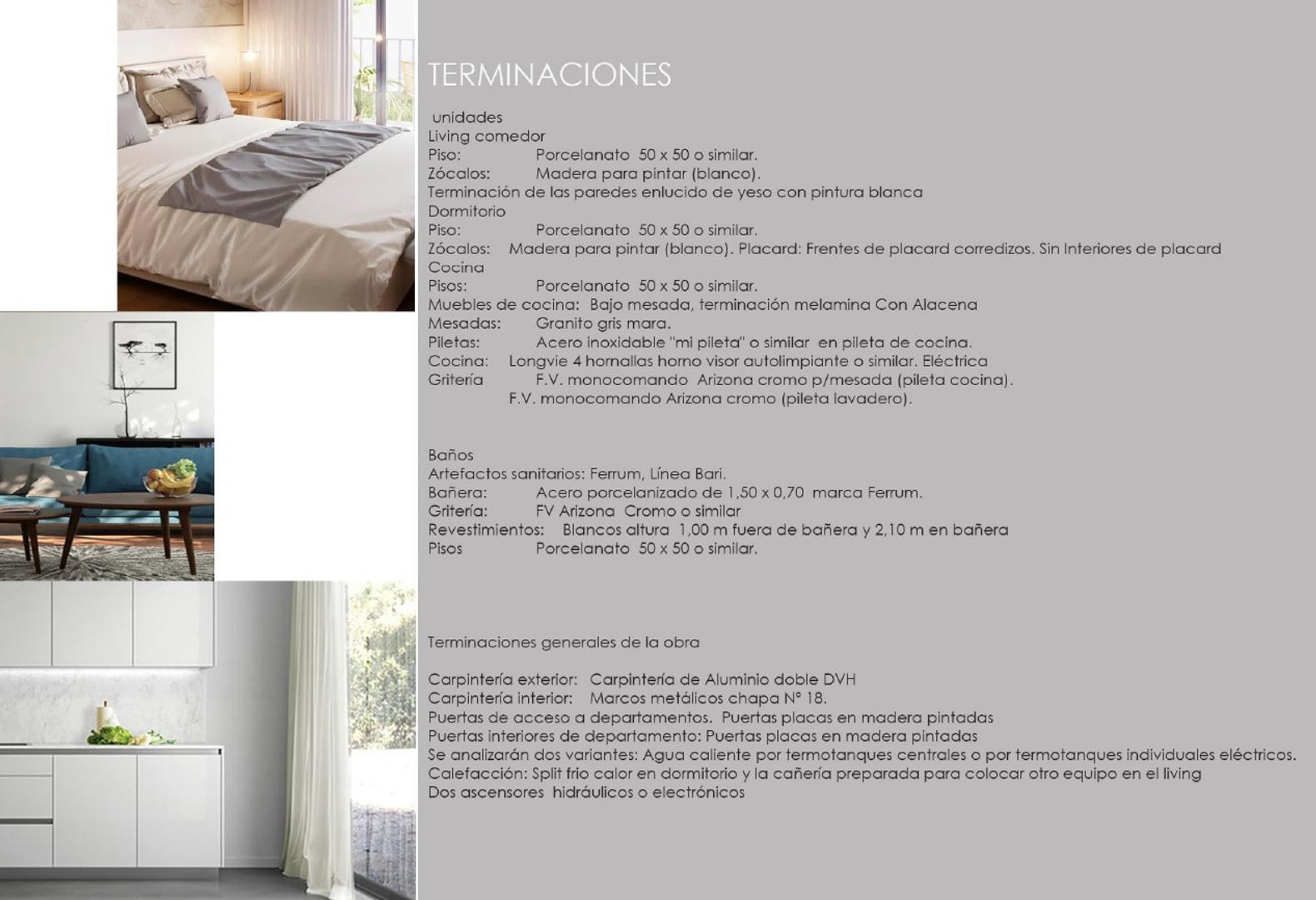 Departamento en Venta con 1 cocheras