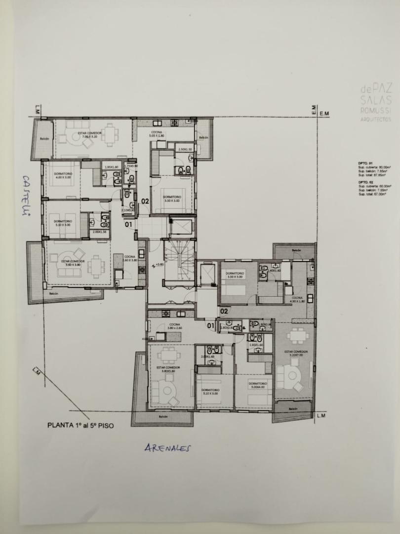 Departamento 2 amb en Pozo zona Guemes entrega 2026